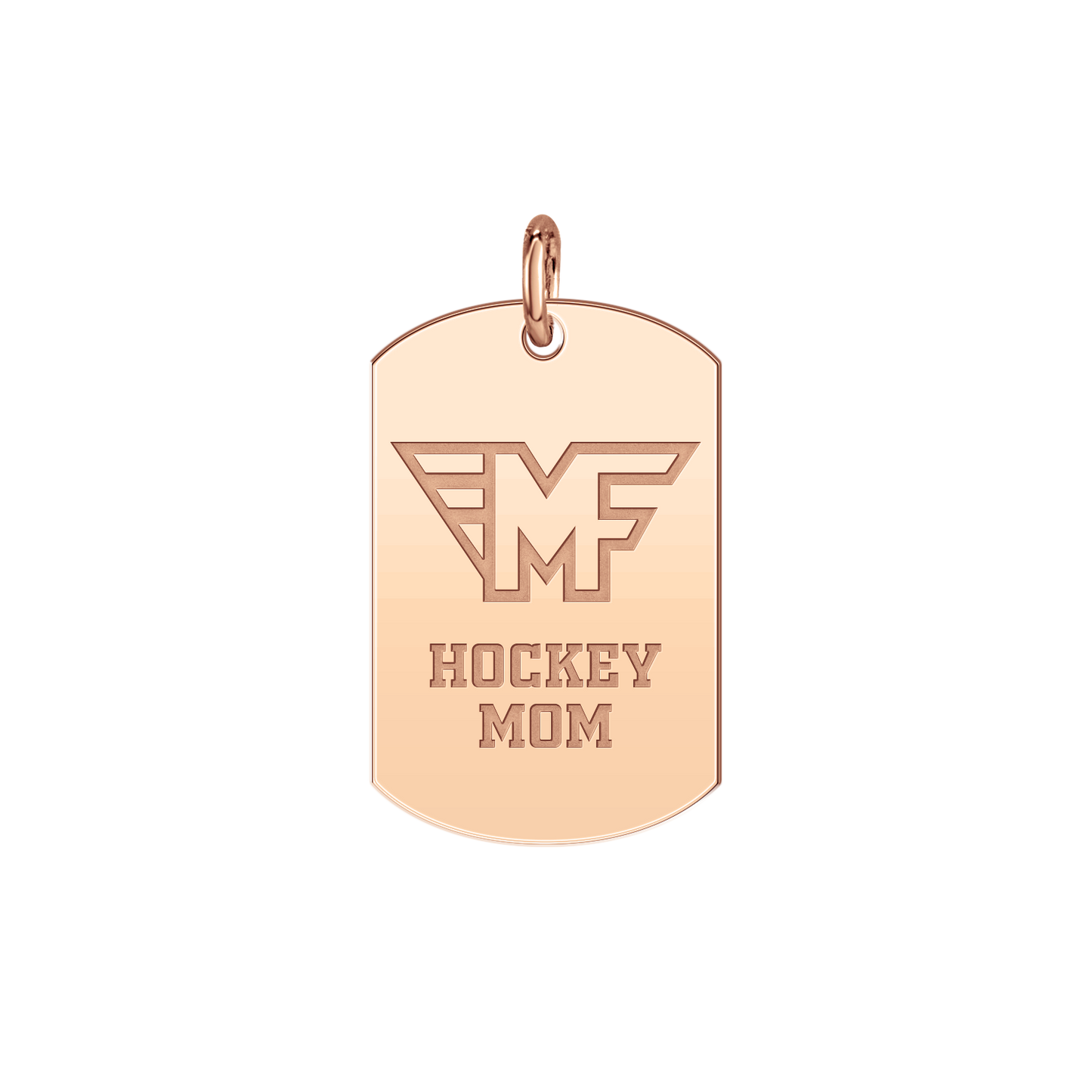 Mid Fairfield Hockey Mom Tag