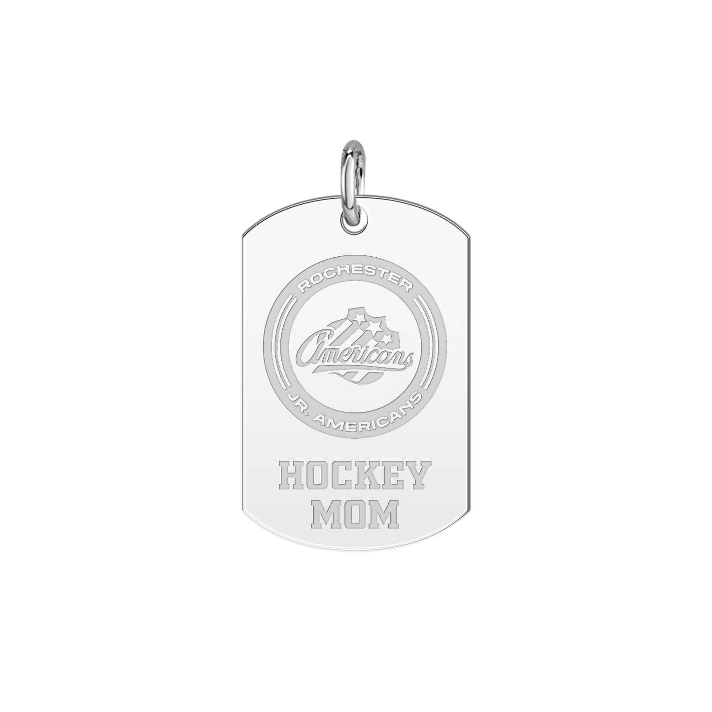 Rochester Jr. Americans Hockey Mom Tag