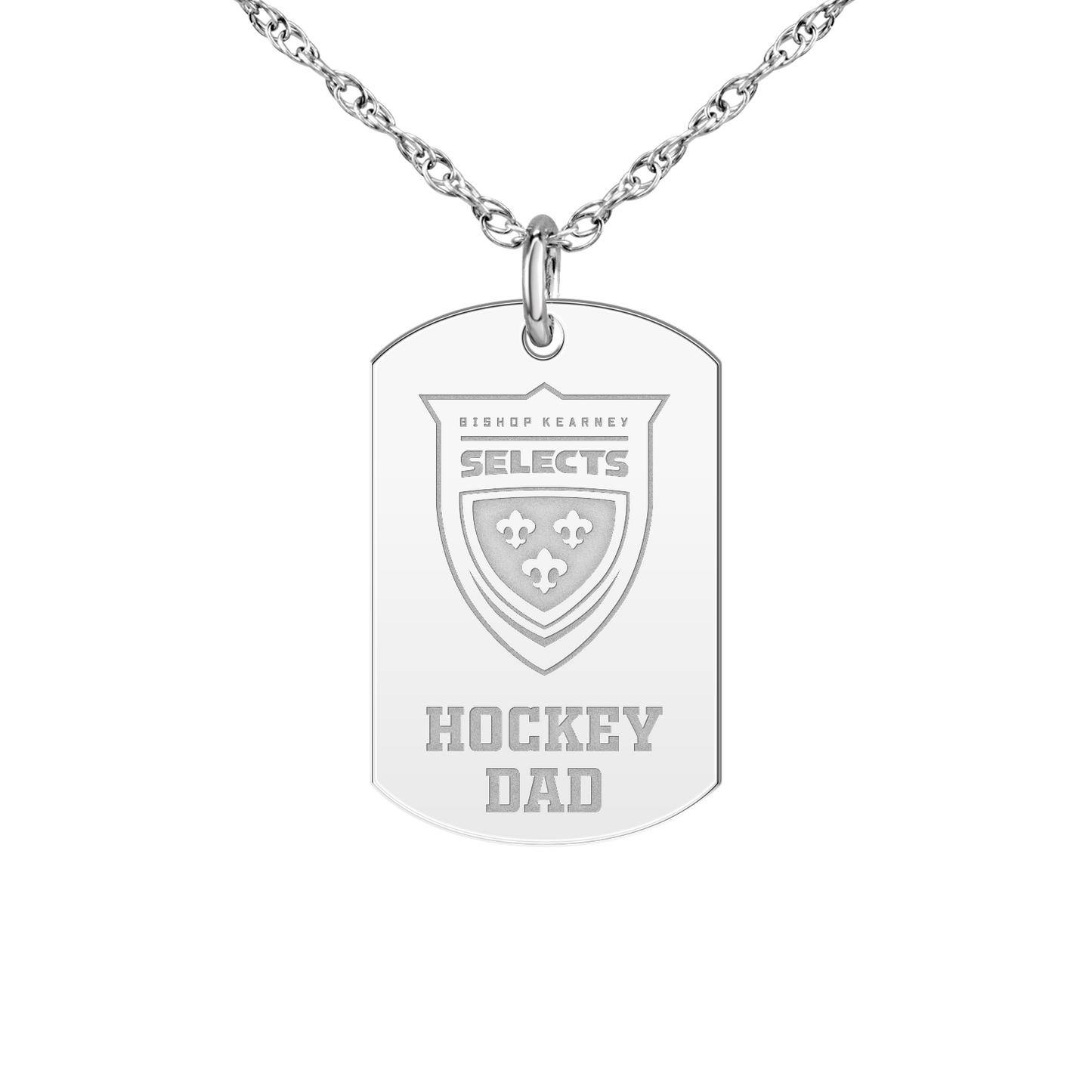 BK Selects Hockey Dad Tag