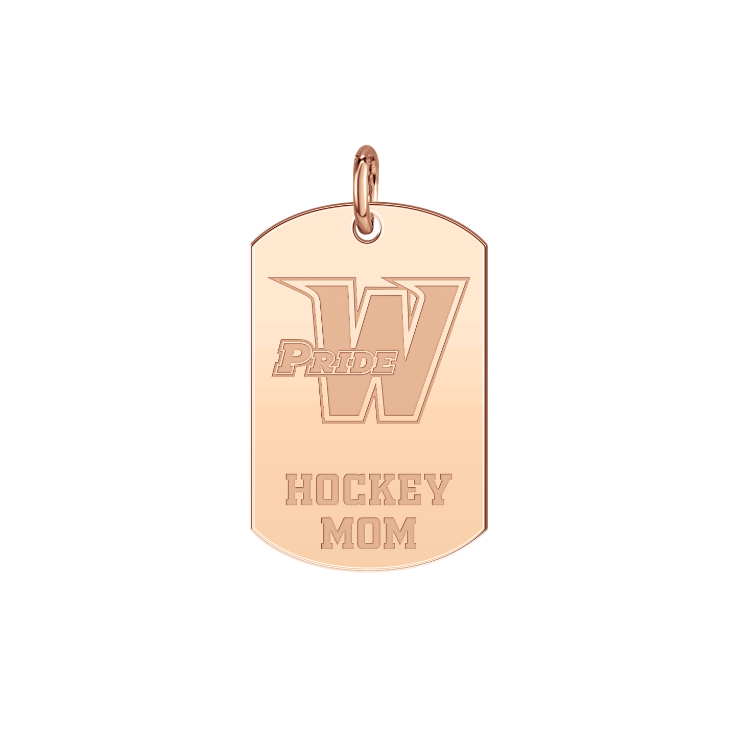 Washington Pride Hockey Mom Tag