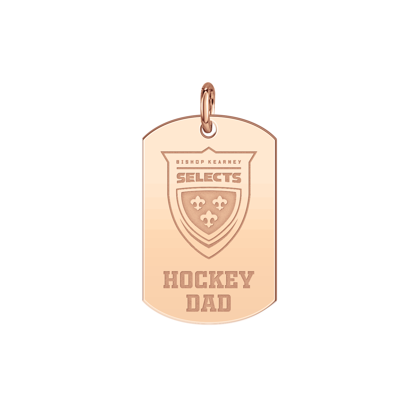 BK Selects Hockey Dad Tag