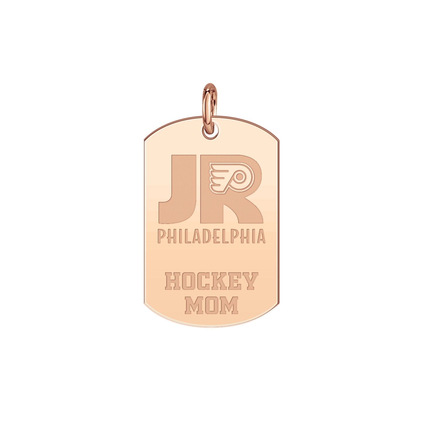 Philadelphia Jr Flyers Hockey Mom Tag
