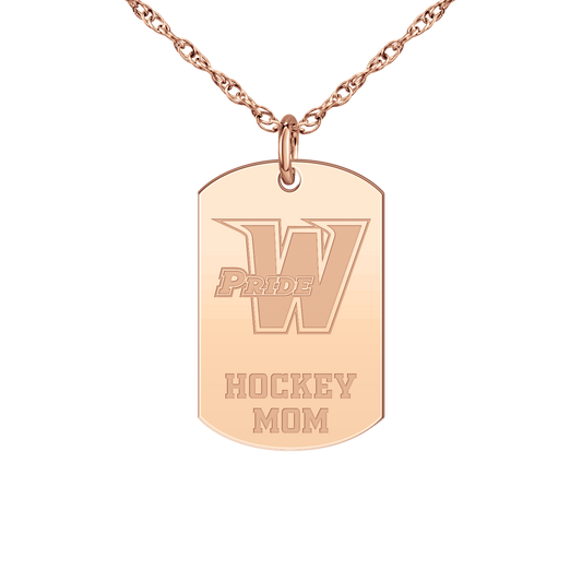 Washington Pride Hockey Mom Tag