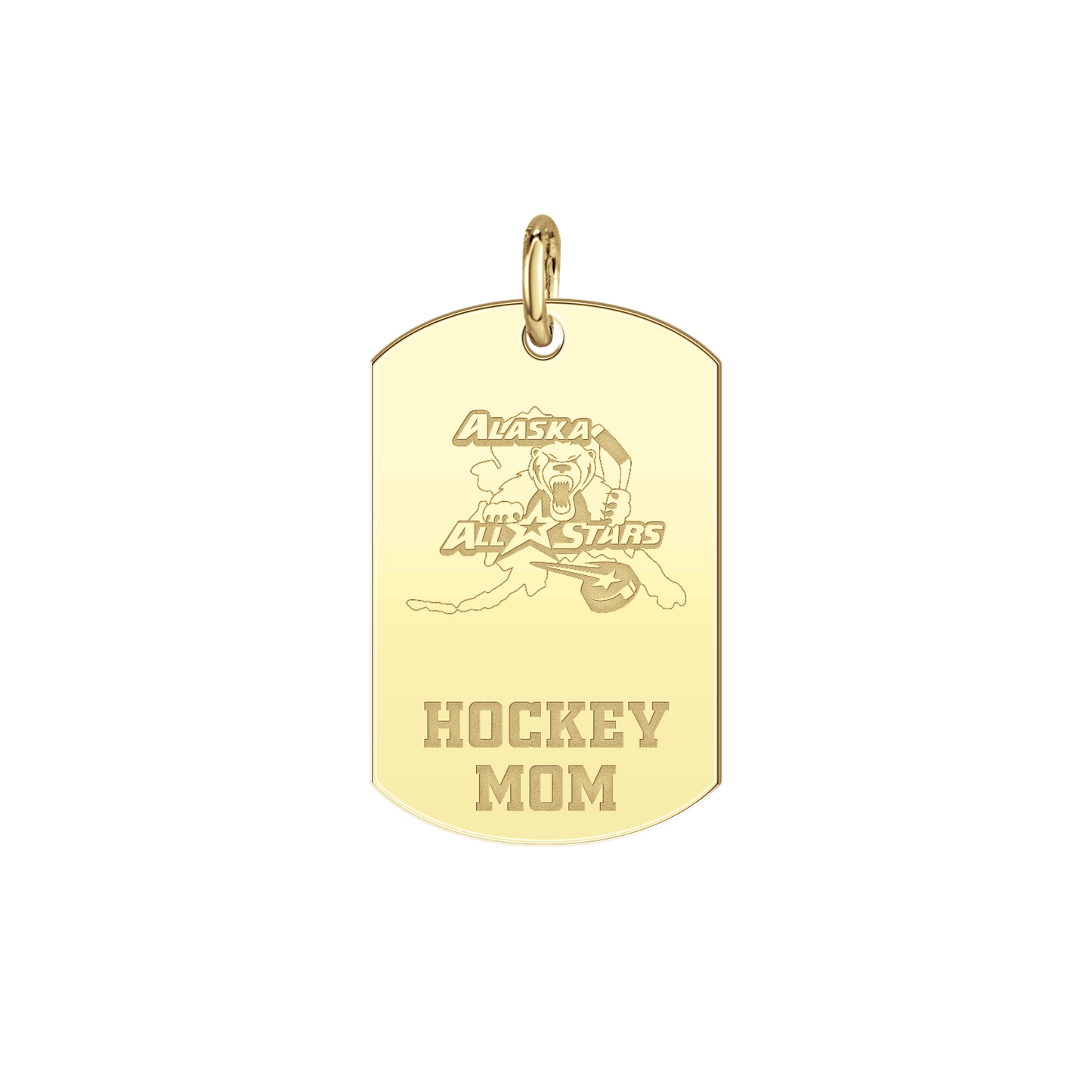 Alaska All Stars Hockey Mom Tag