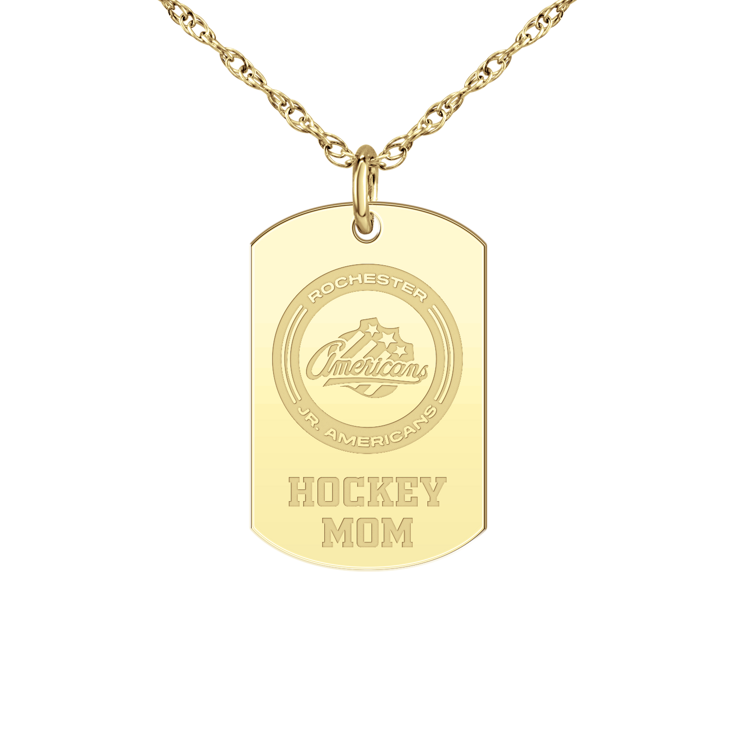 Rochester Jr. Americans Hockey Mom Tag