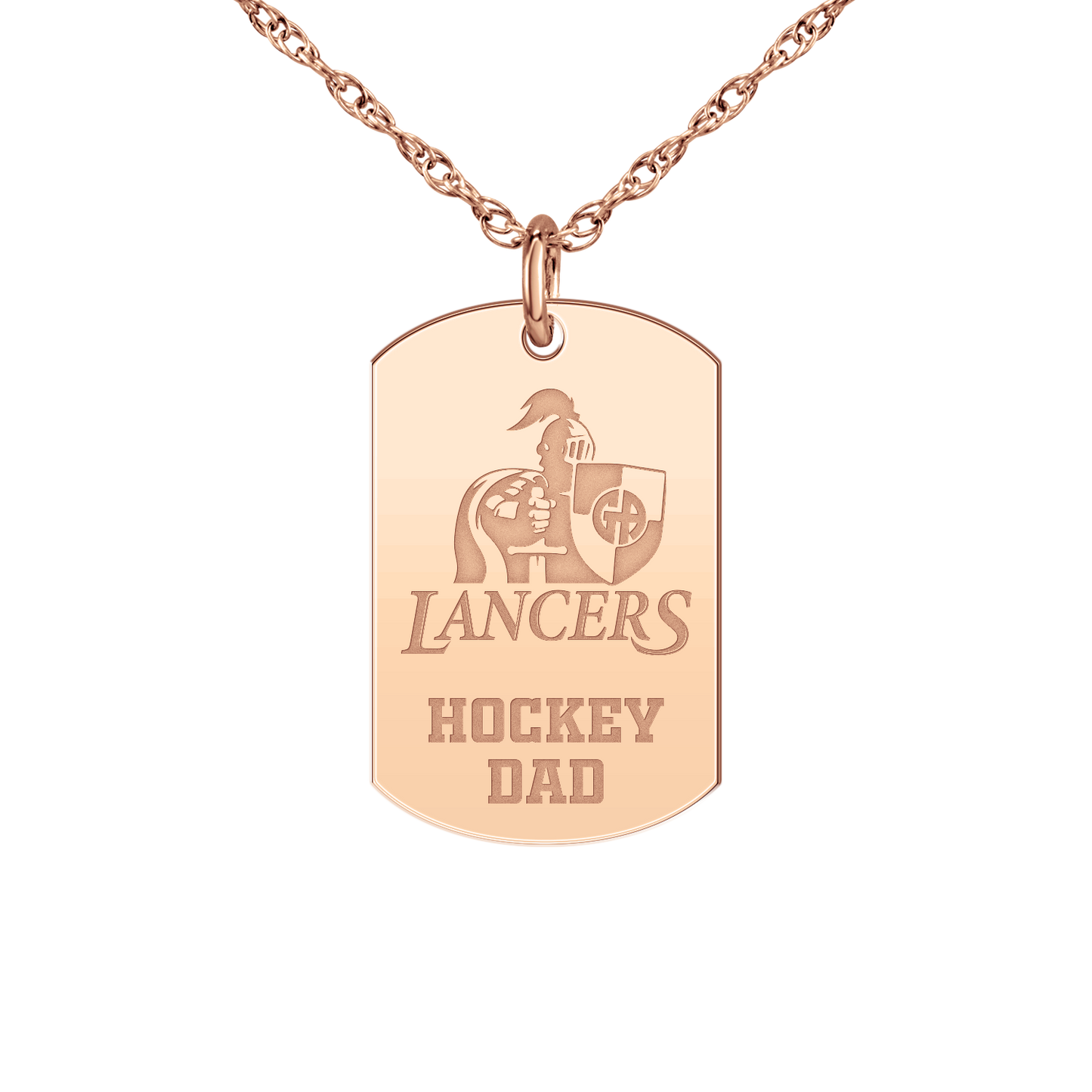 Gilmour Academy Hockey Dad Tag