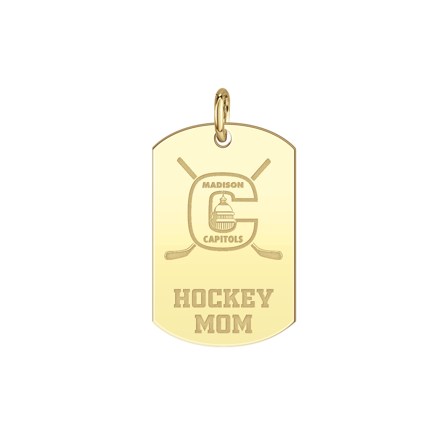 Madison Capitols Youth Hockey Mom Tag