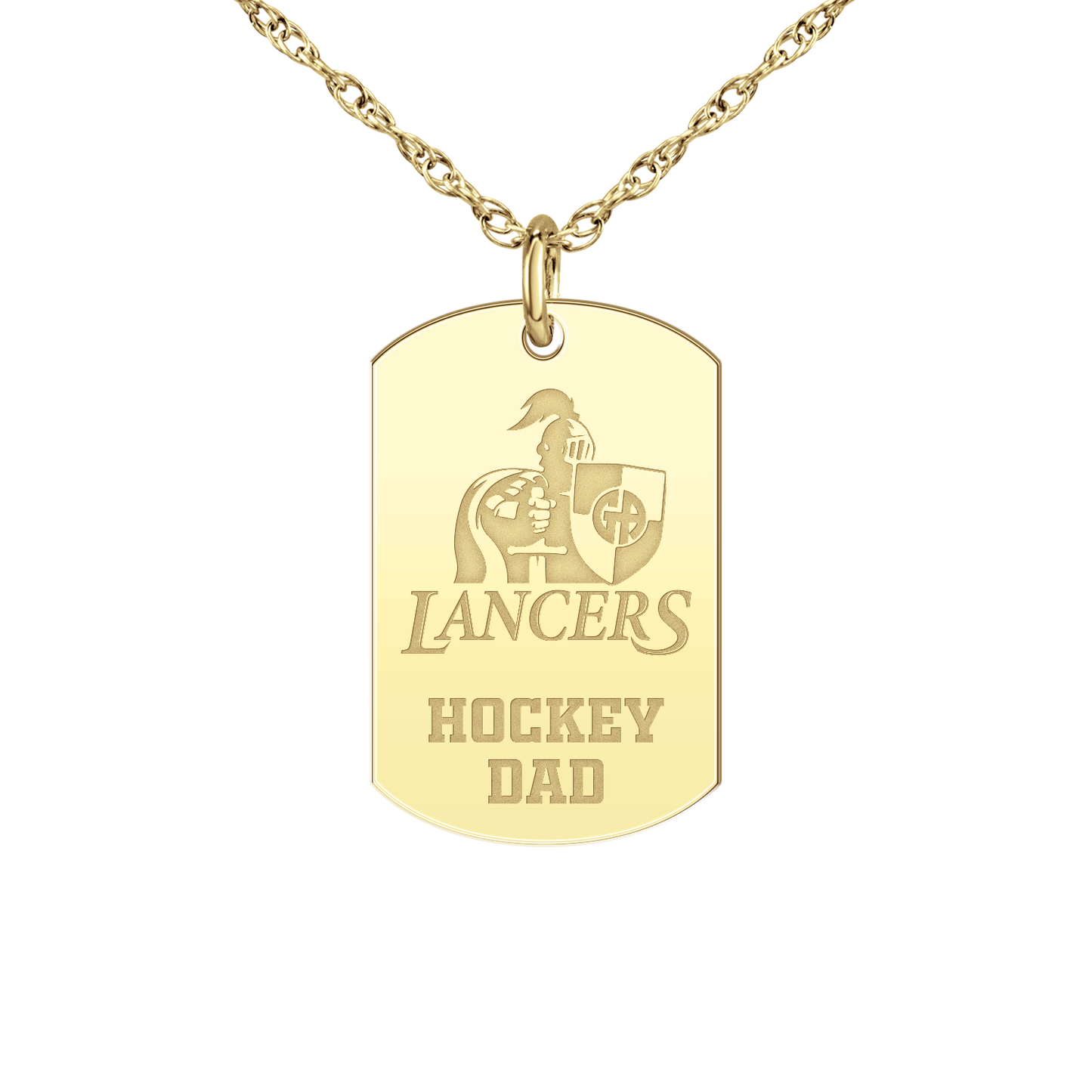 Gilmour Academy Hockey Dad Tag