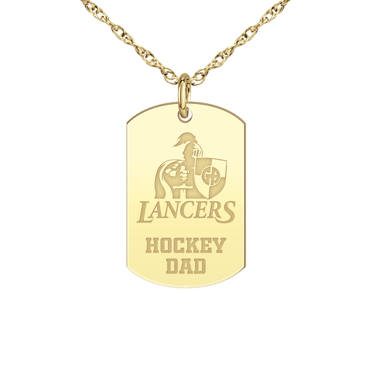 Gilmour Academy Hockey Dad Tag