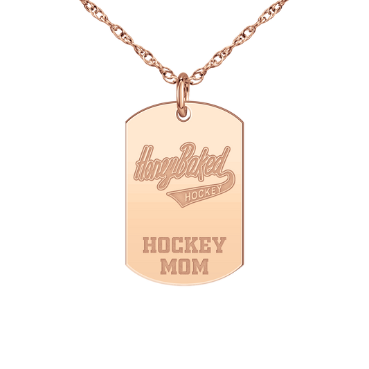 Honey Baked Hockey Hockey Mom Tag