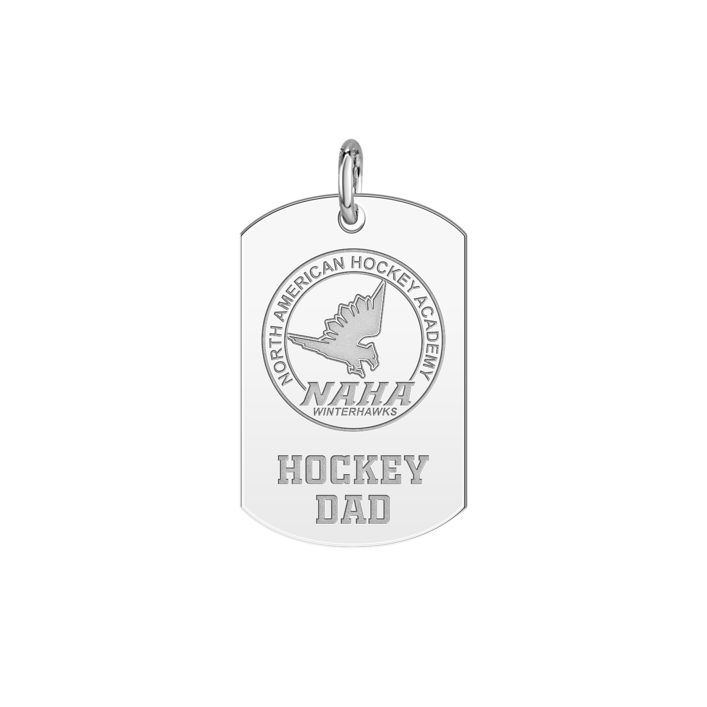NAHA Hockey Dad Tag