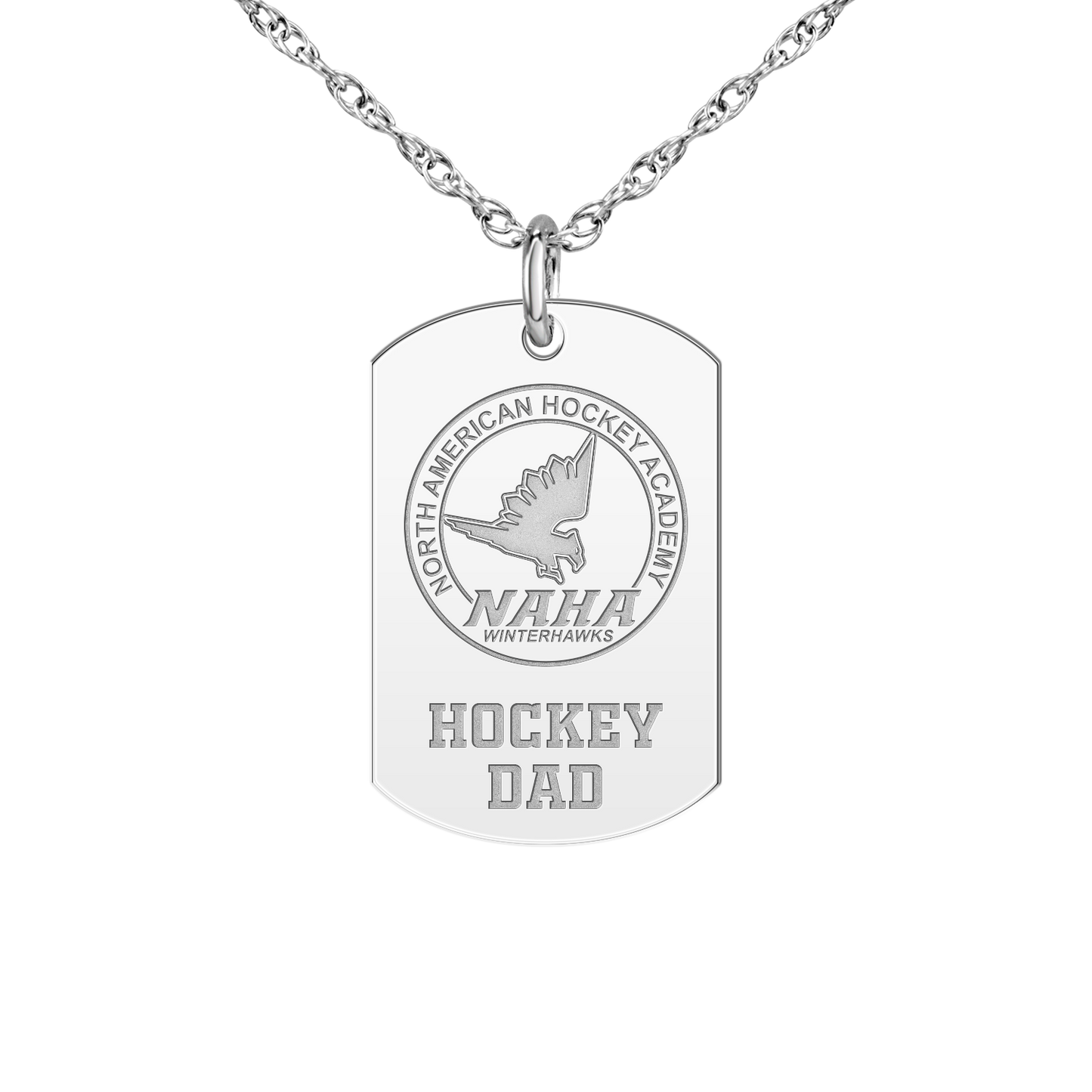 NAHA Hockey Dad Tag