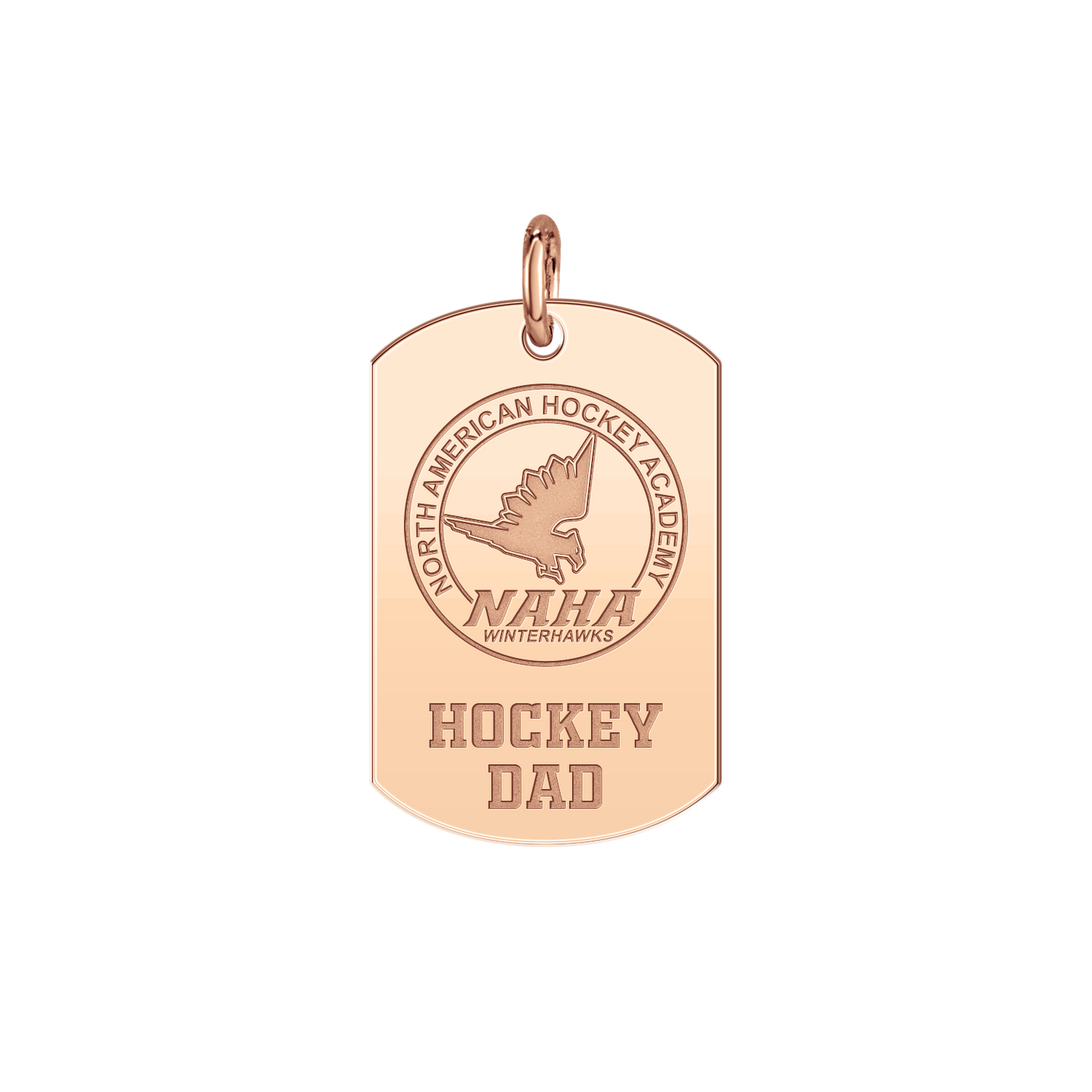 NAHA Hockey Dad Tag