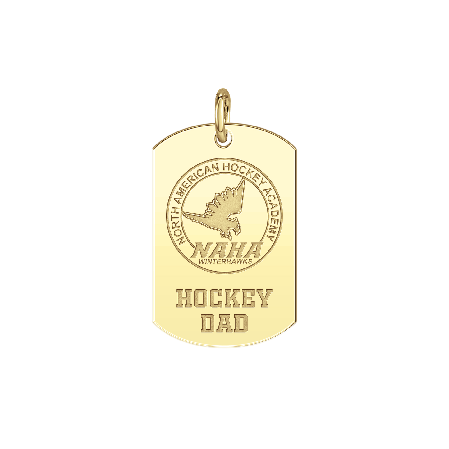 NAHA Hockey Dad Tag