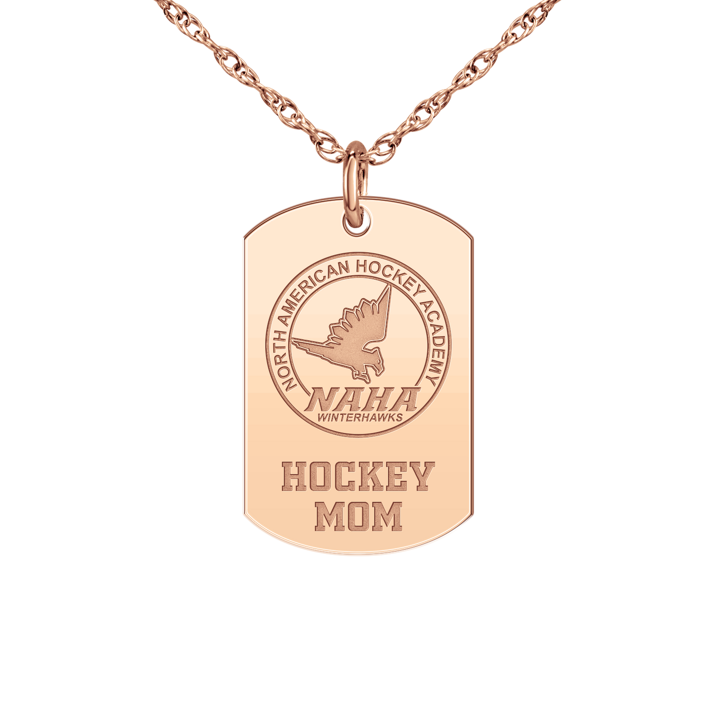 NAHA Hockey Mom Tag