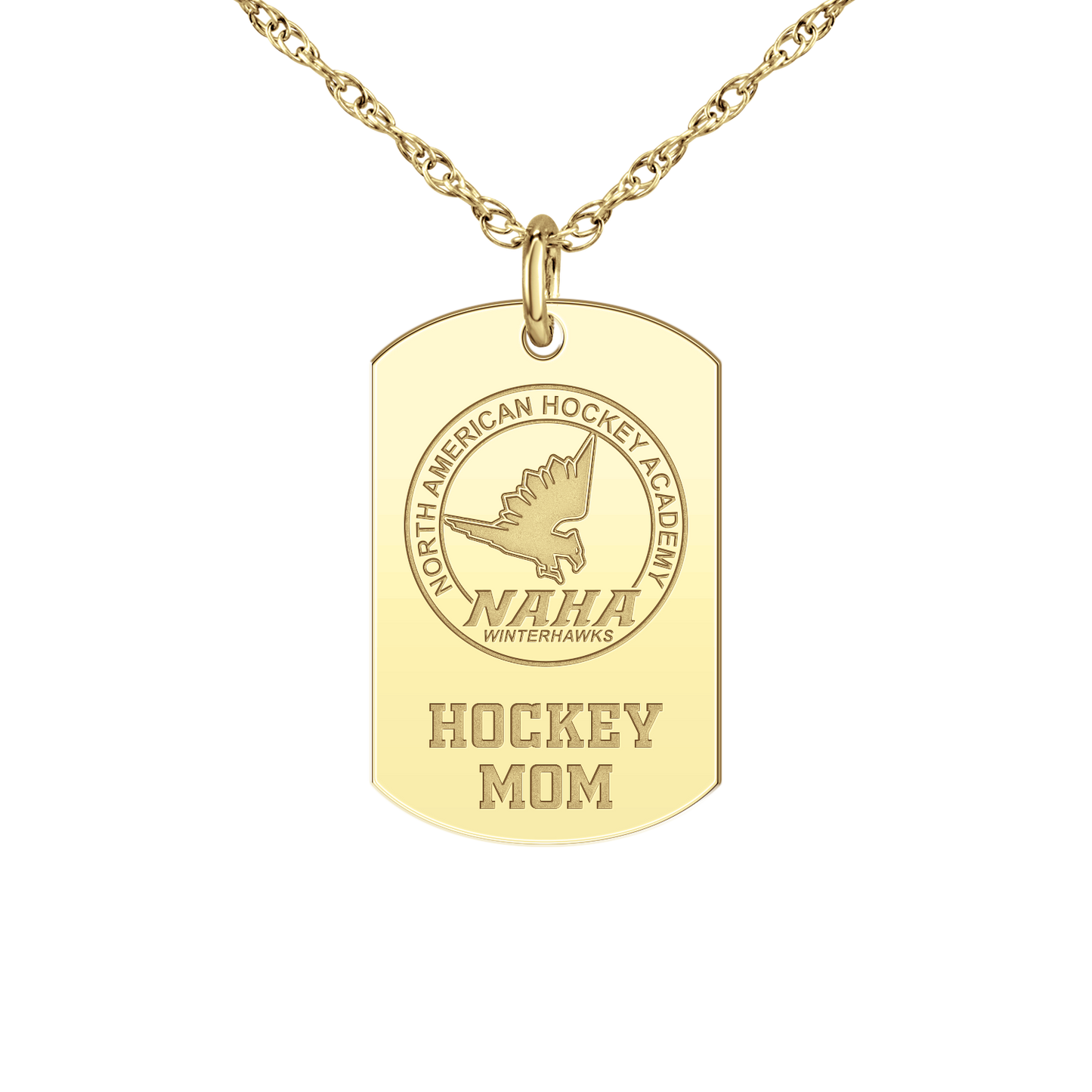 NAHA Hockey Mom Tag