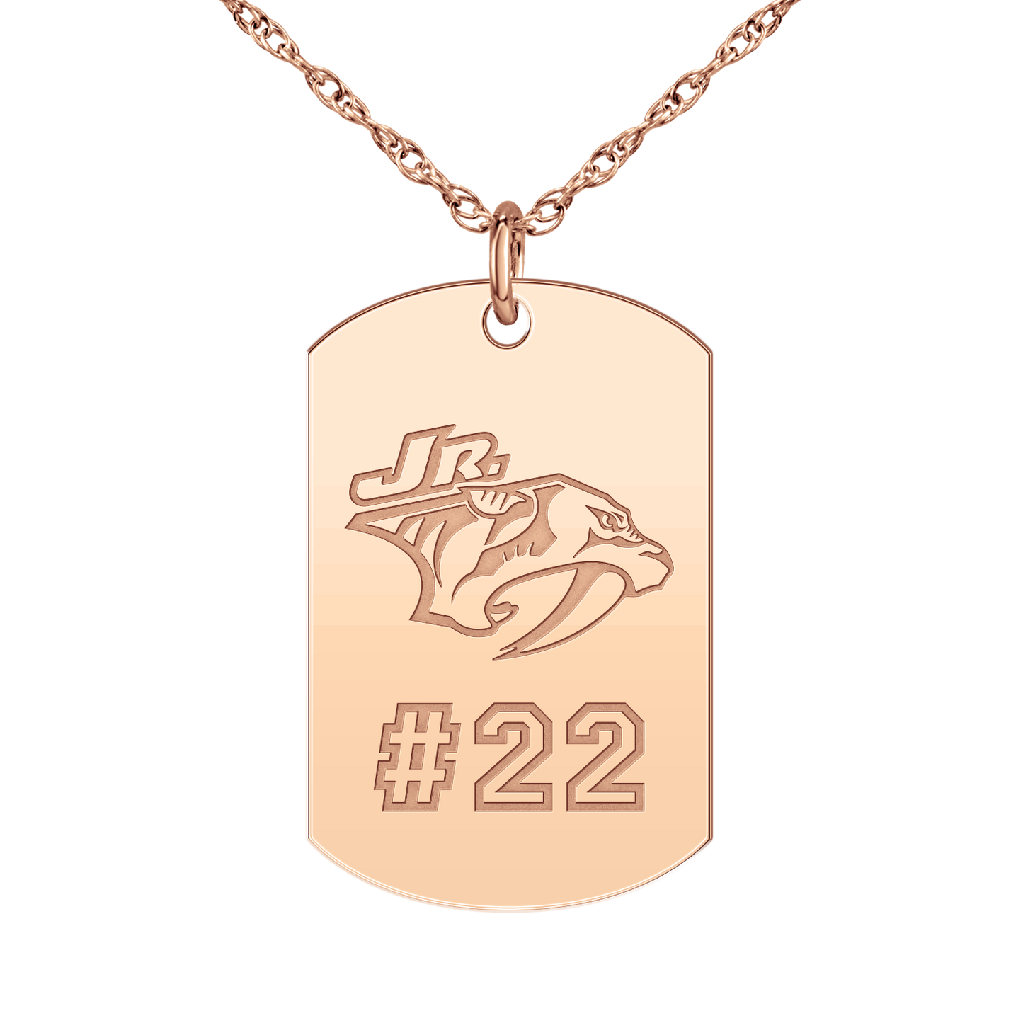 Nashville Jr Predators Players Tag Large