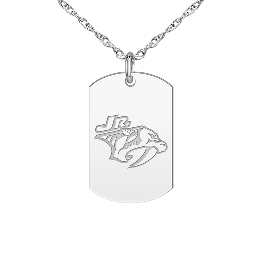 Nashville Jr Predators Logo Tag Small