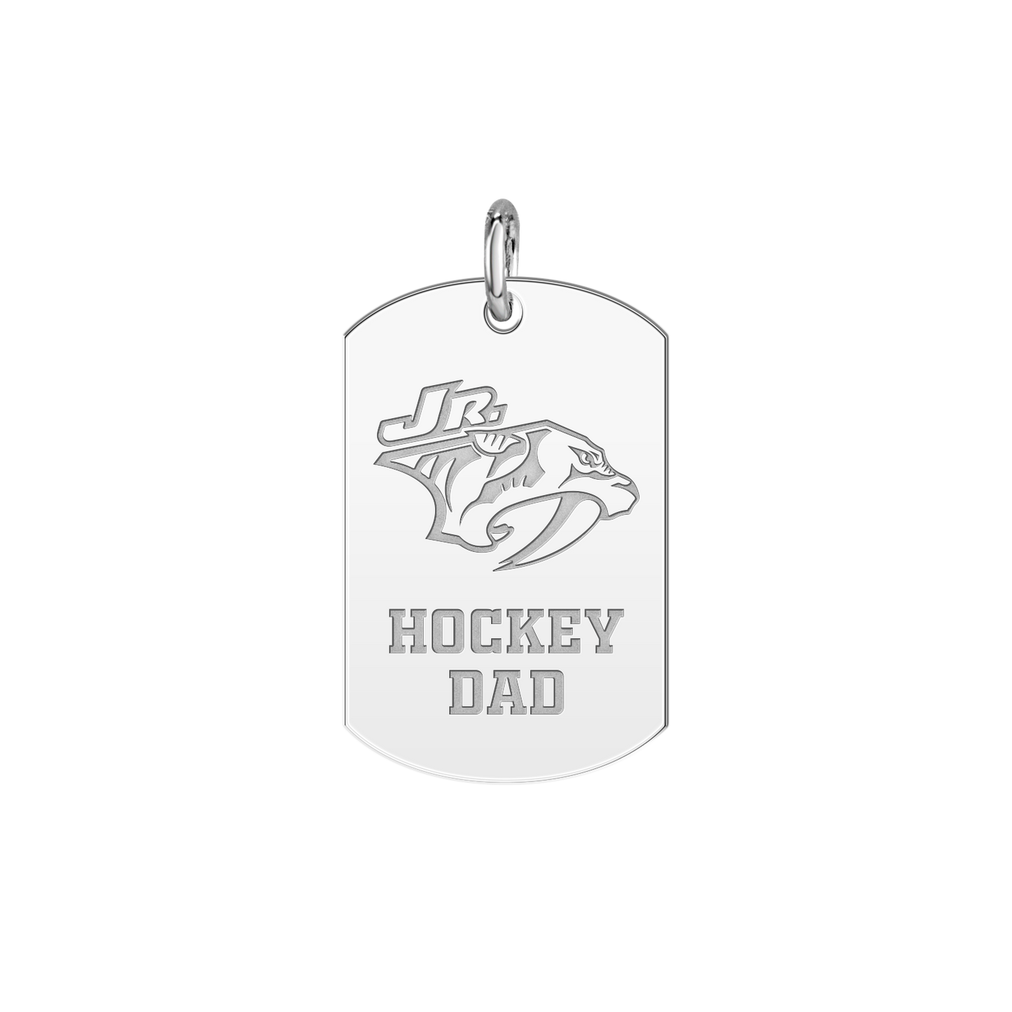 Nashville Jr Predators Hockey Dad Tag