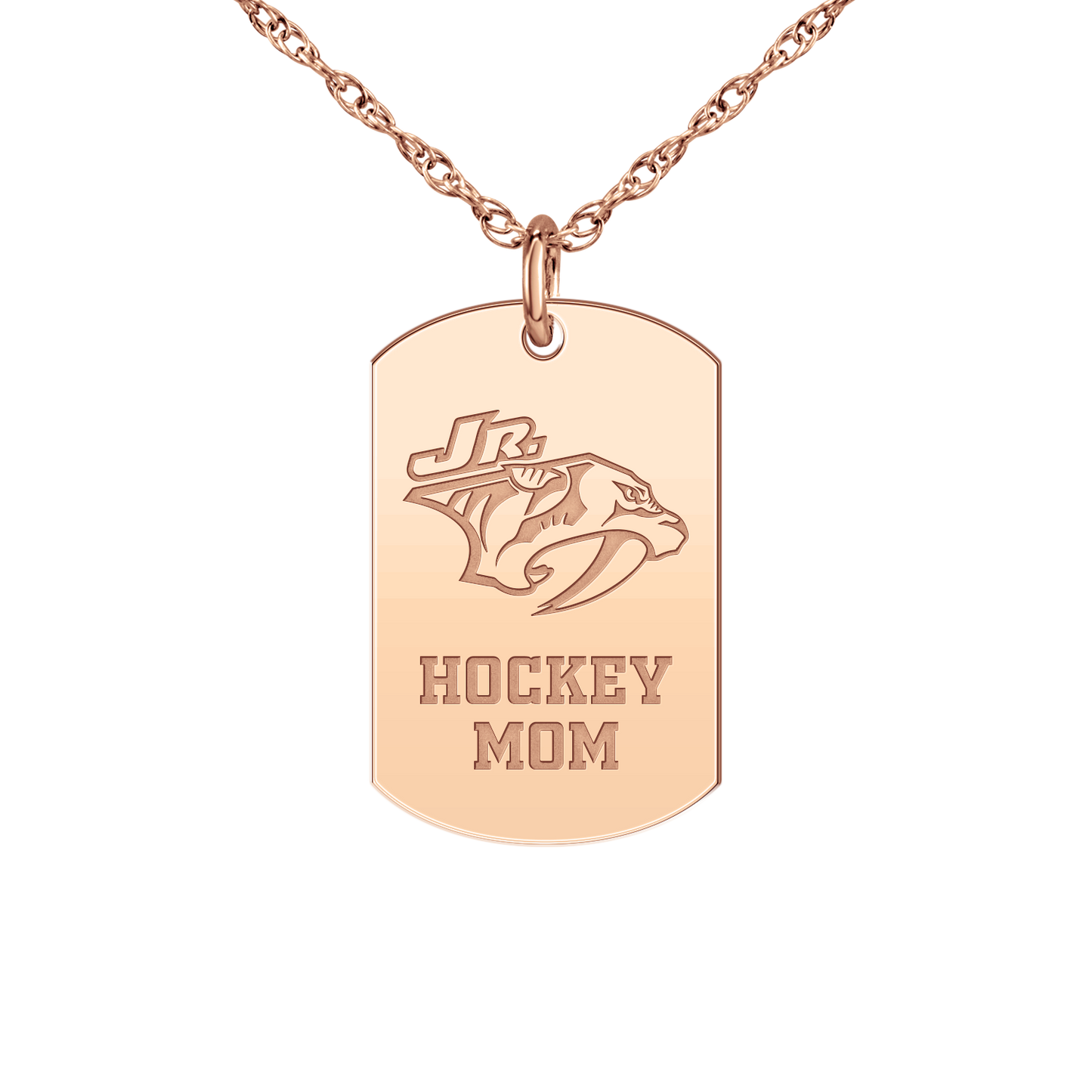 Nashville Jr Predators Hockey Mom Tag