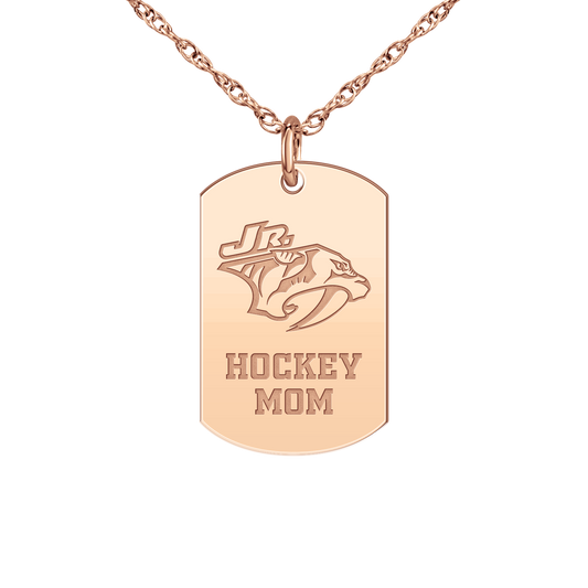Nashville Jr Predators Hockey Mom Tag
