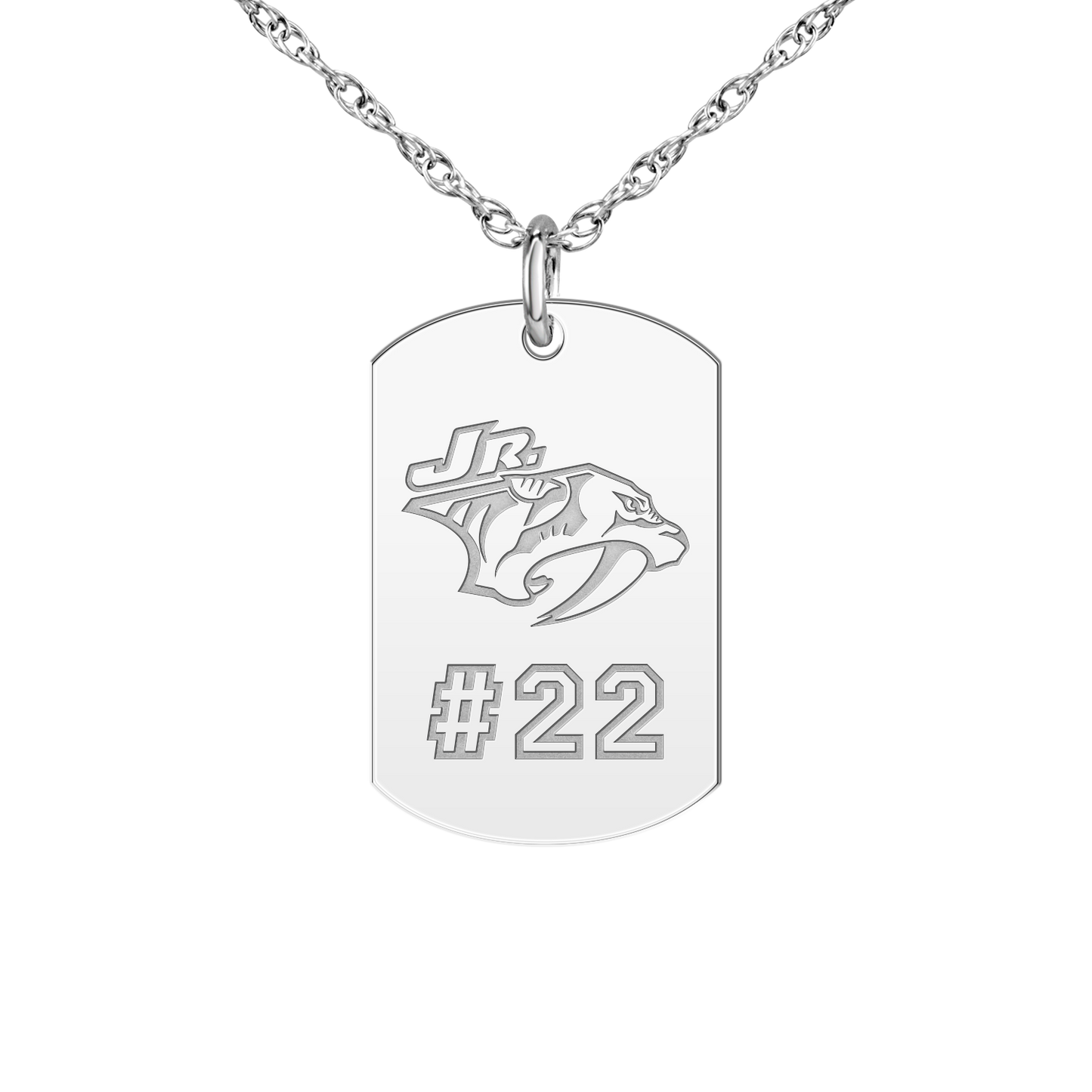 Nashville Jr Predators Players Tag Small