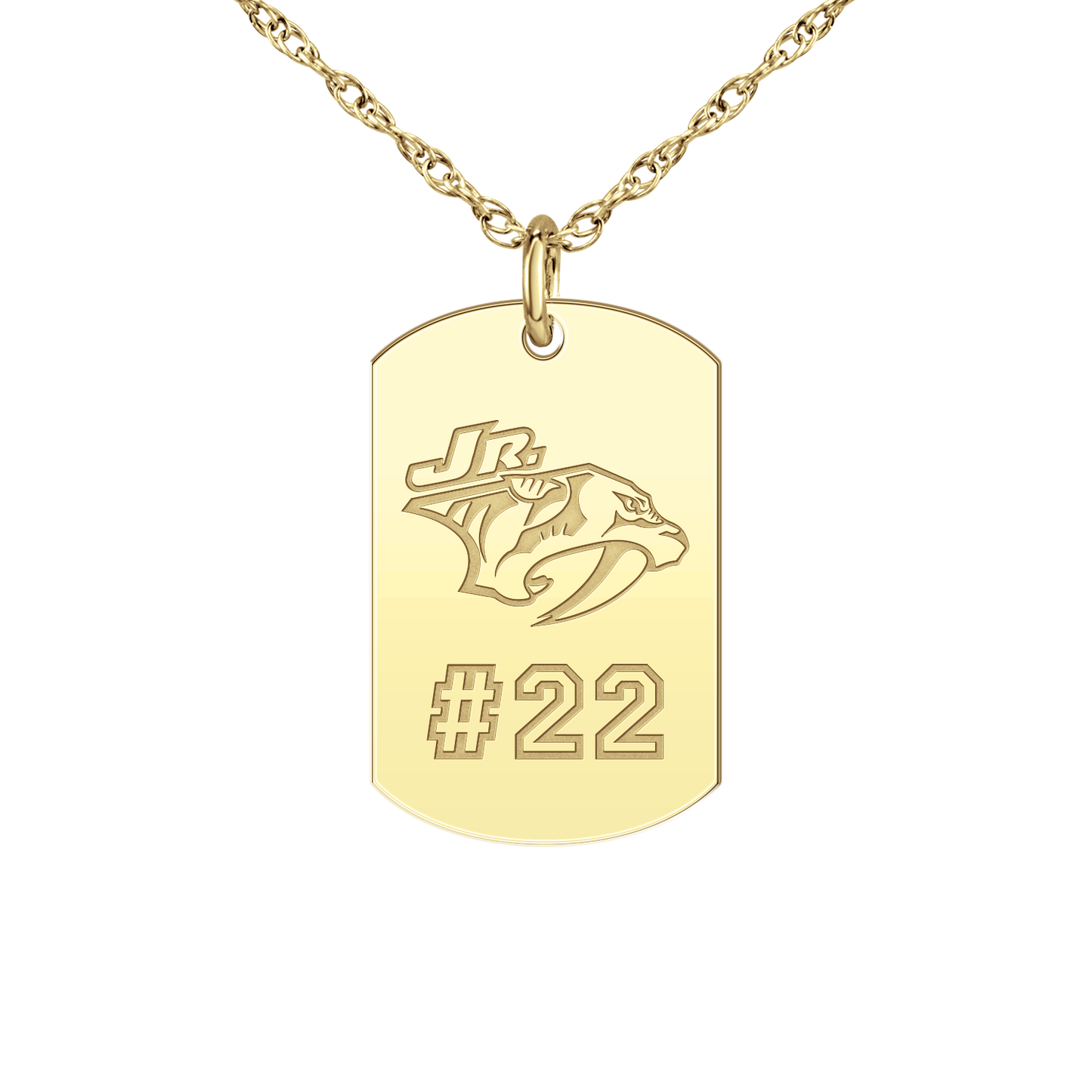 Nashville Jr Predators Players Tag Small