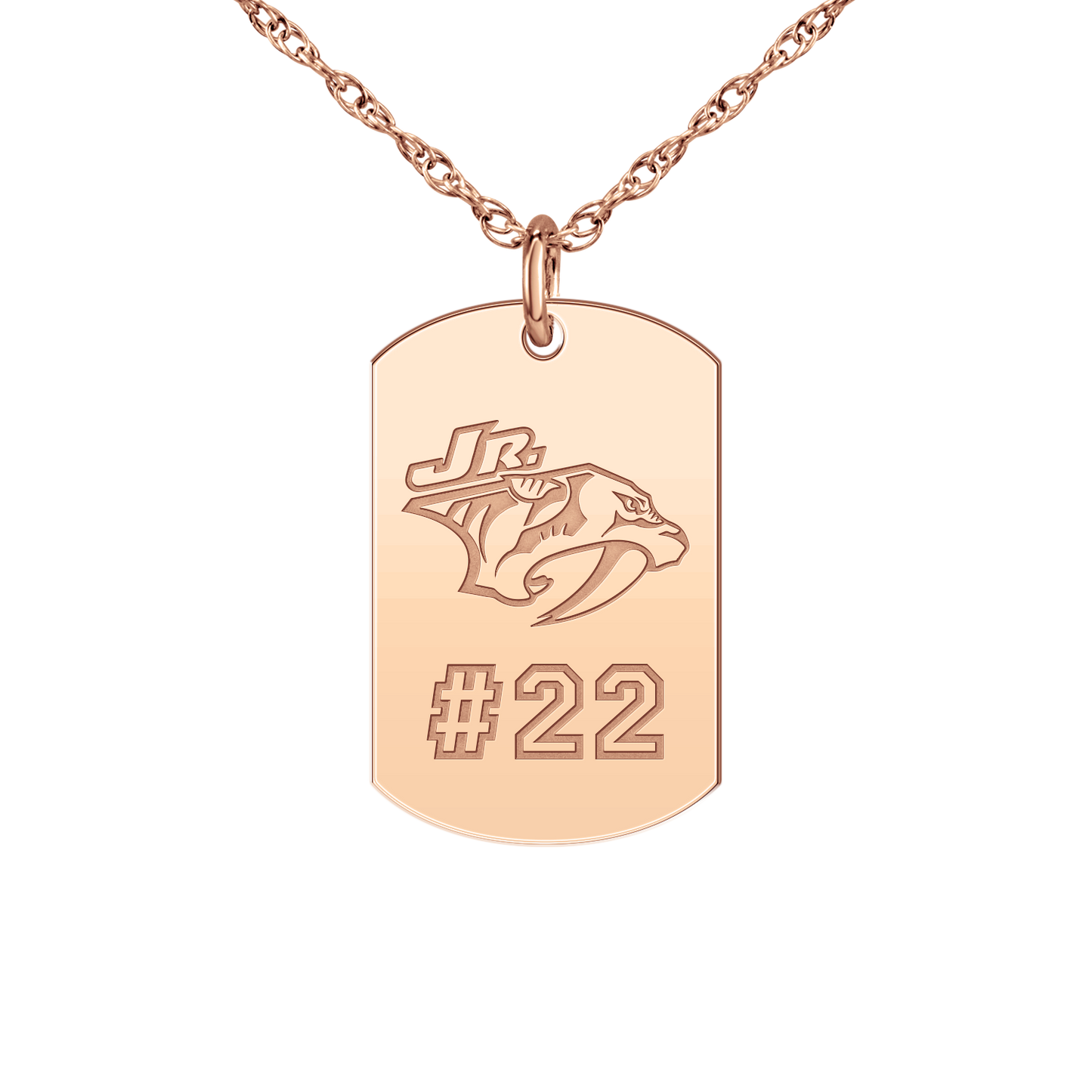 Nashville Jr Predators Players Tag Small