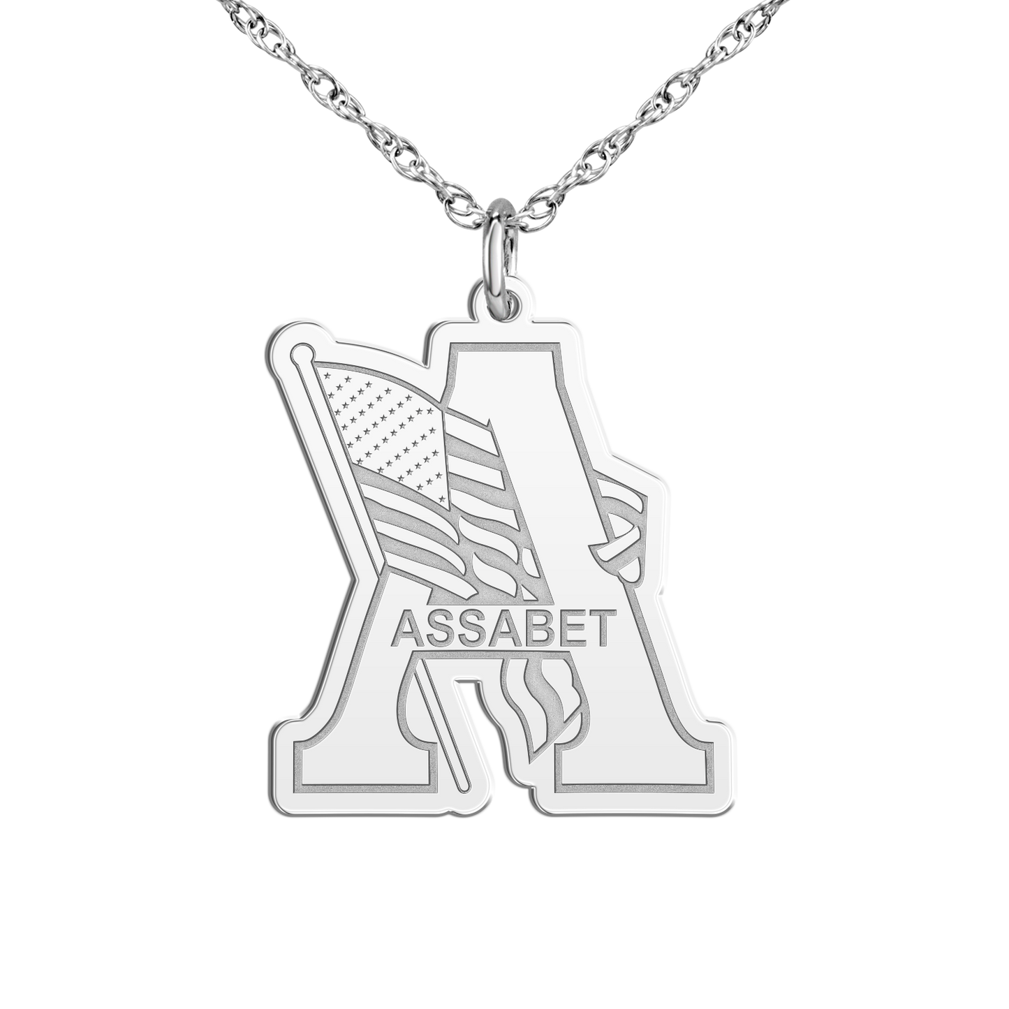 Assabet Valley Signature Logo Necklace