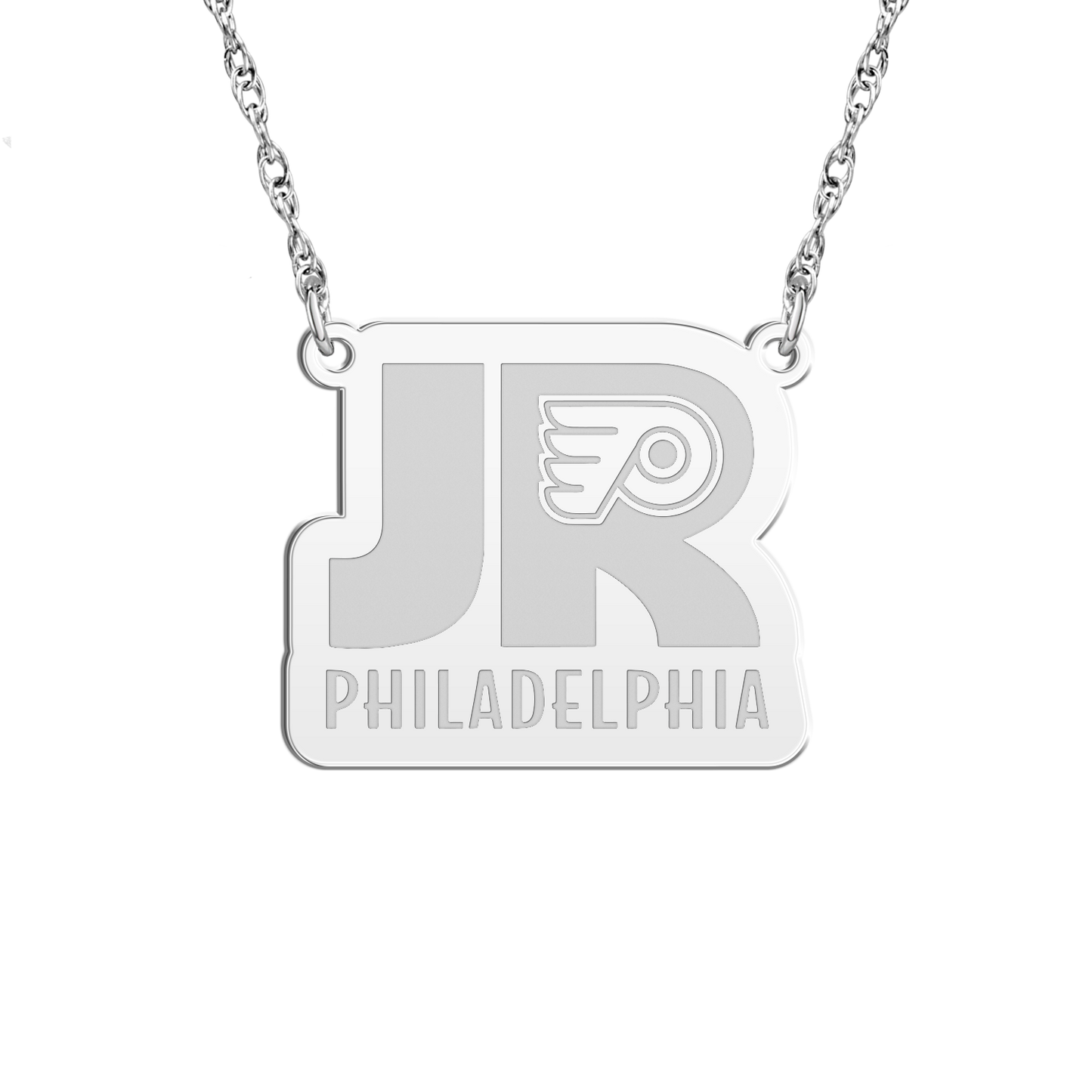 Philadelphia Jr Flyers Signature Logo Necklace