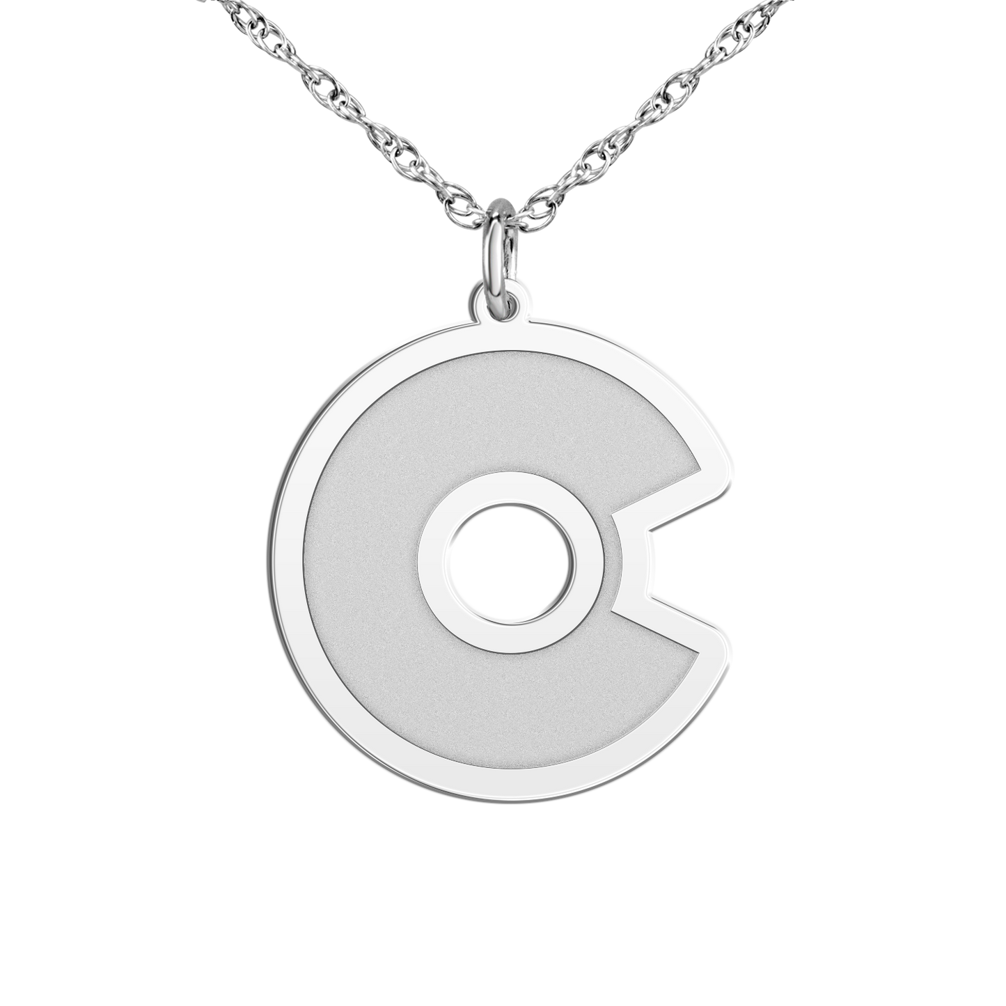 Team Colorado Pierced Signature Logo Necklace