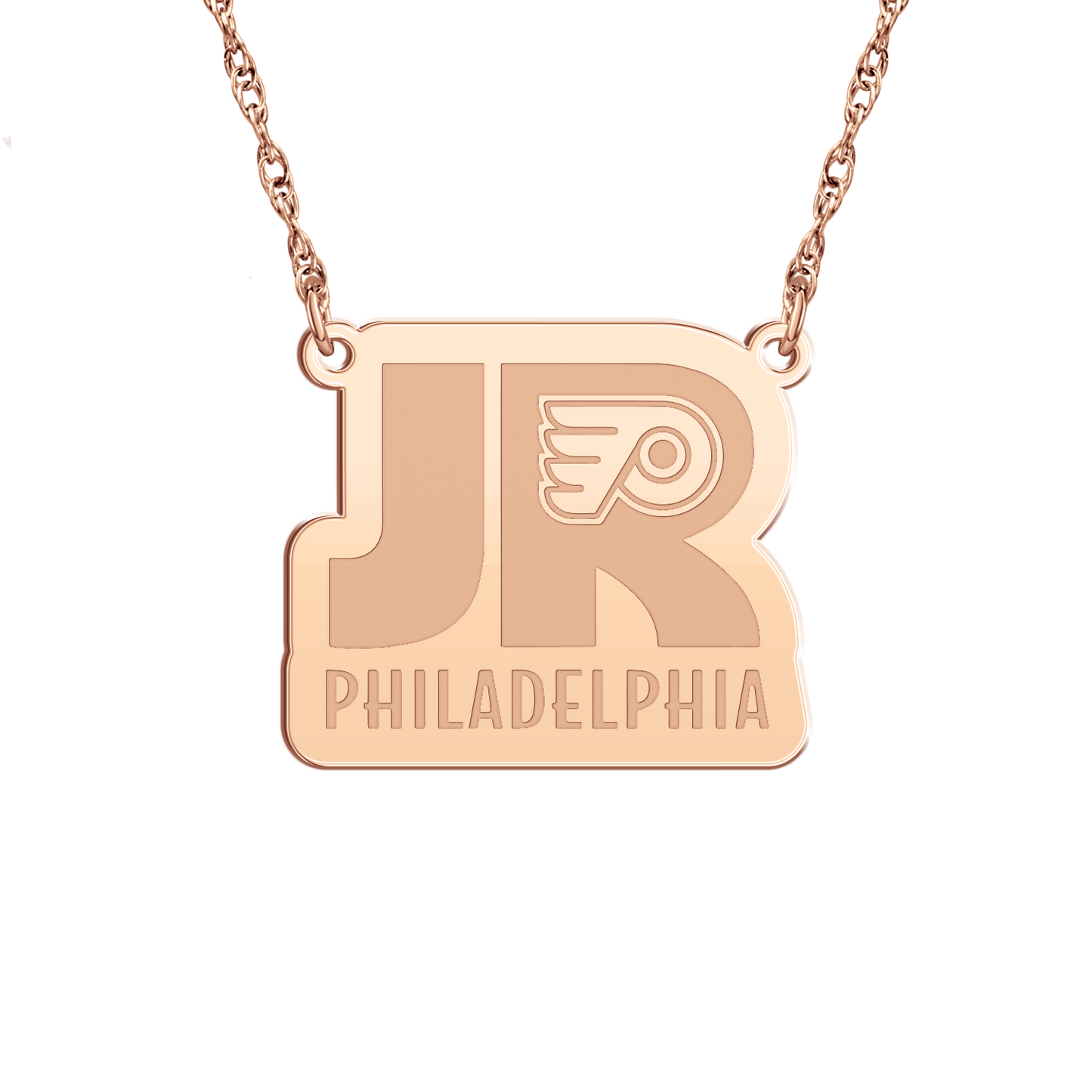 Philadelphia Jr Flyers Signature Logo Necklace