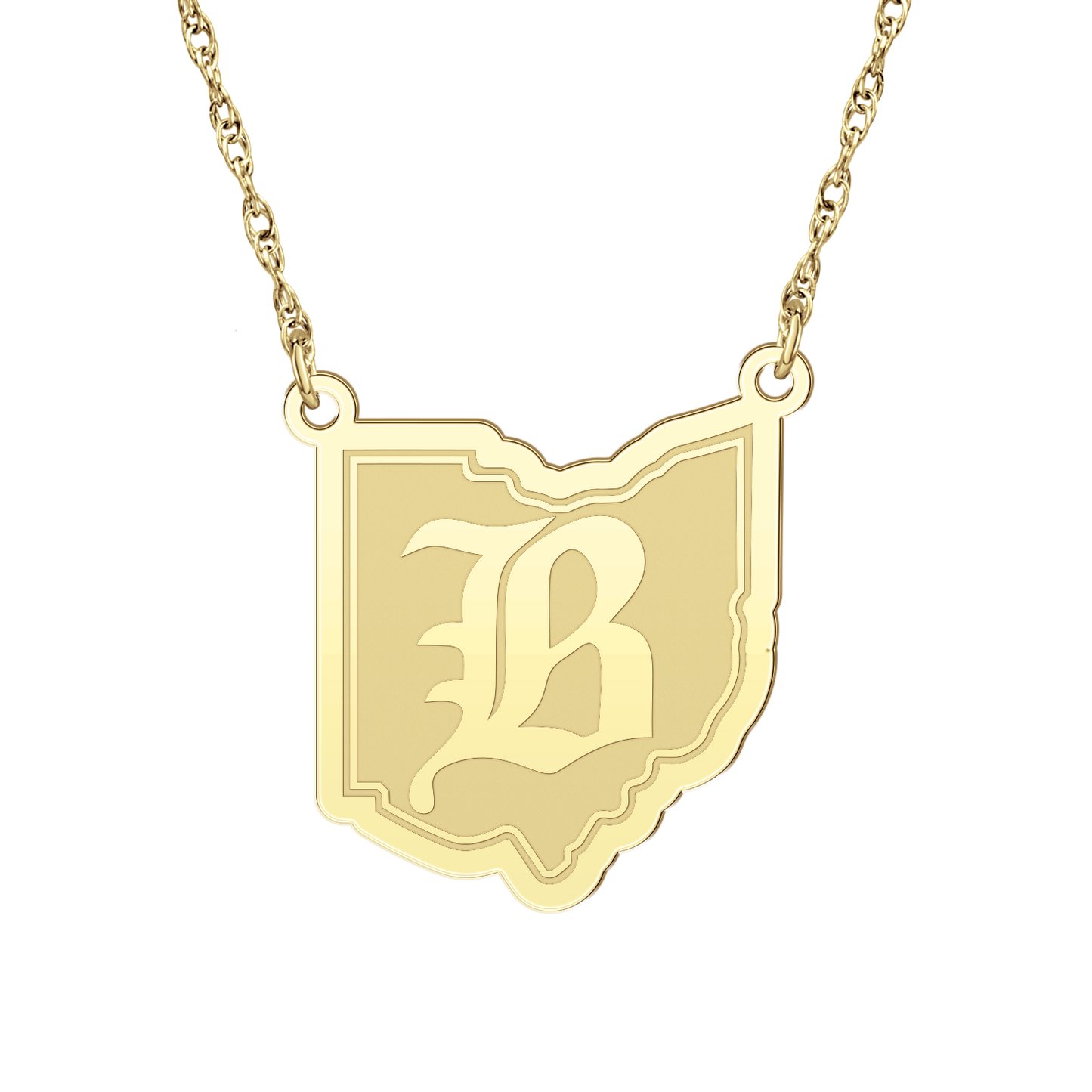 Cleveland Barons Signature Logo Necklace