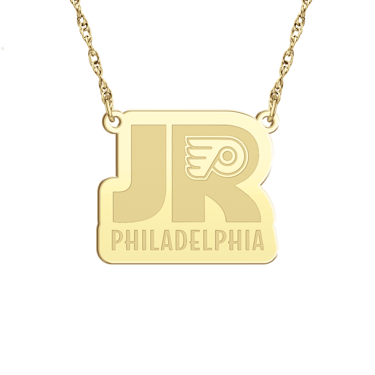 Philadelphia Jr Flyers Signature Logo Necklace