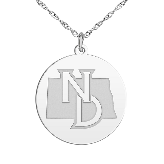North Dakota Logo Disc Large
