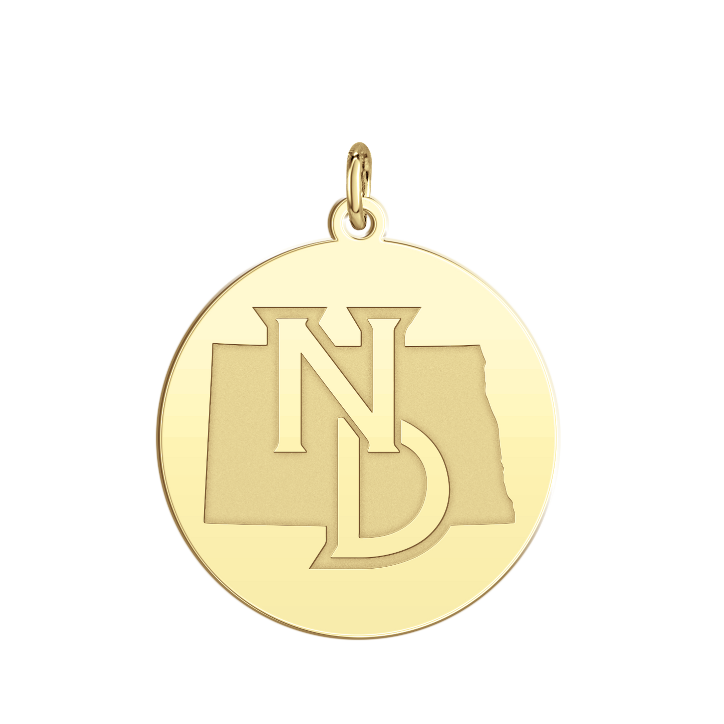 North Dakota Logo Disc Large
