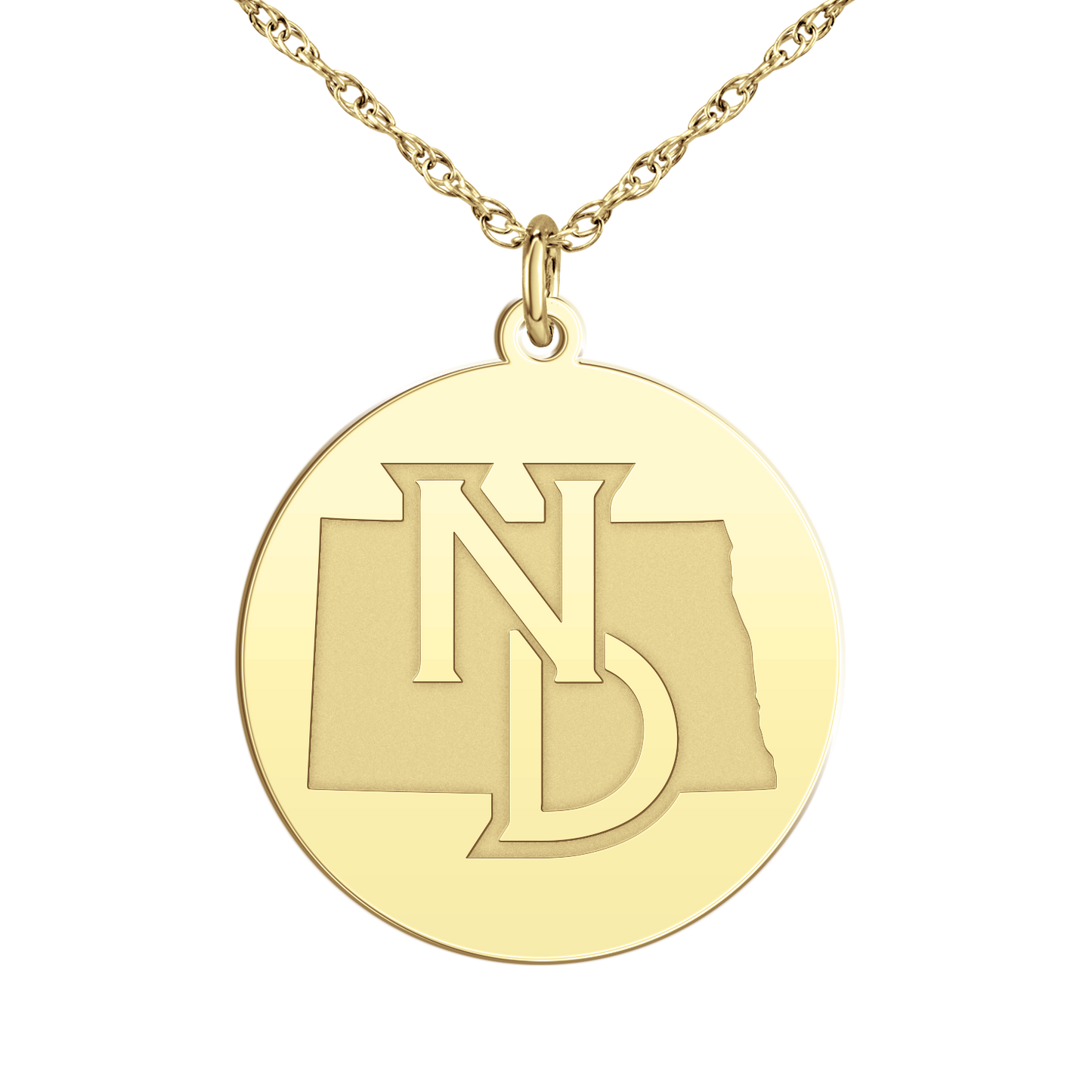 North Dakota Logo Disc Large