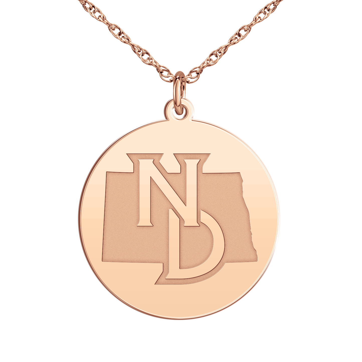 North Dakota Logo Disc Large