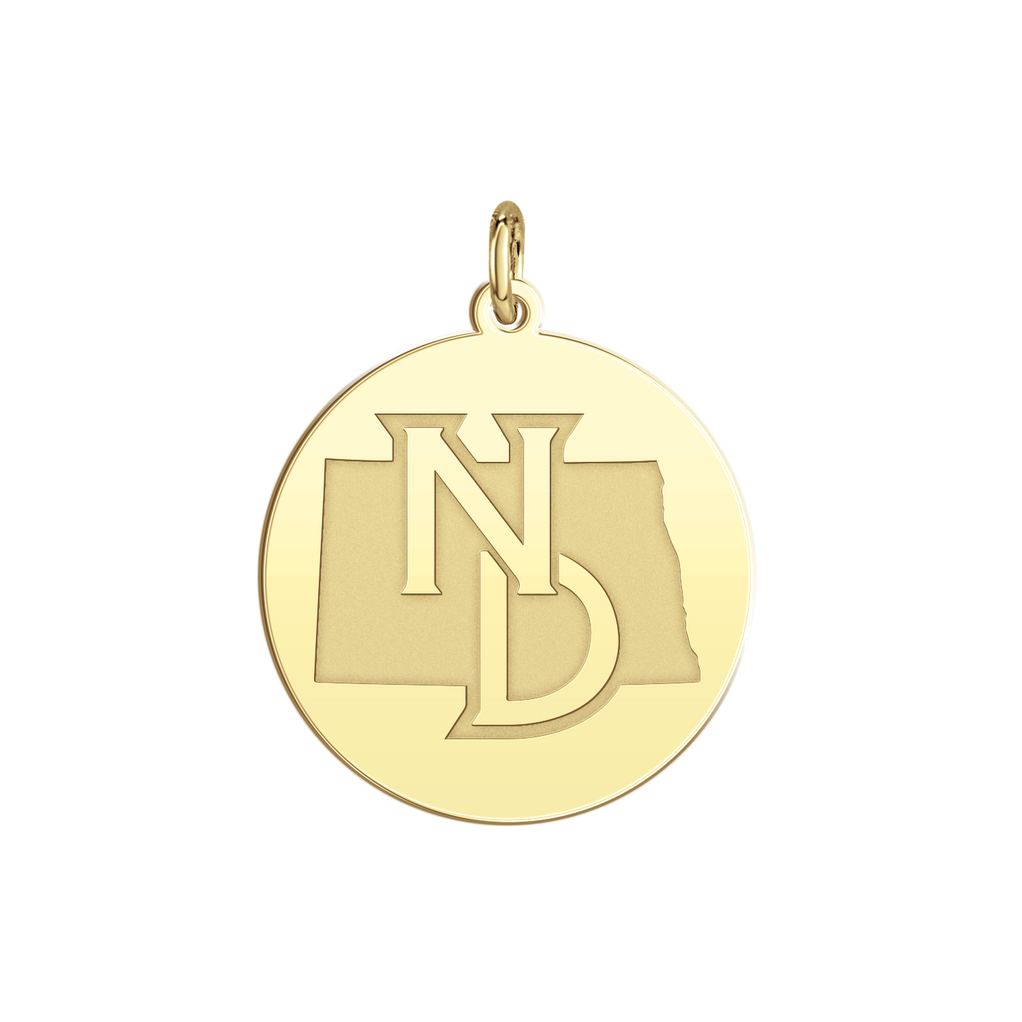 North Dakota Logo Disc Small