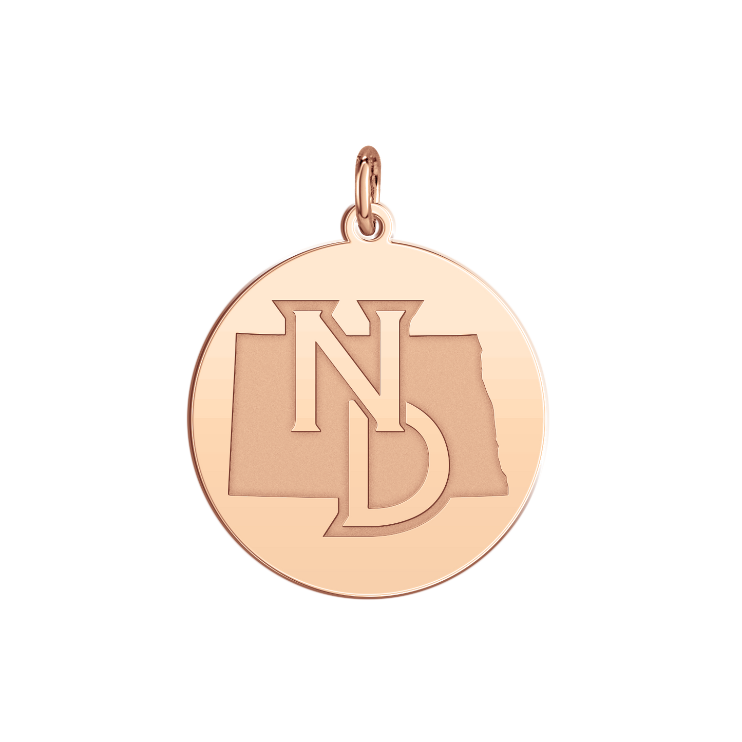 North Dakota Logo Disc Small