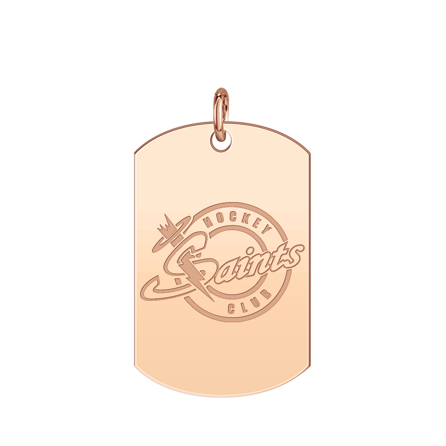 Saints Hockey Club Logo Tag Large