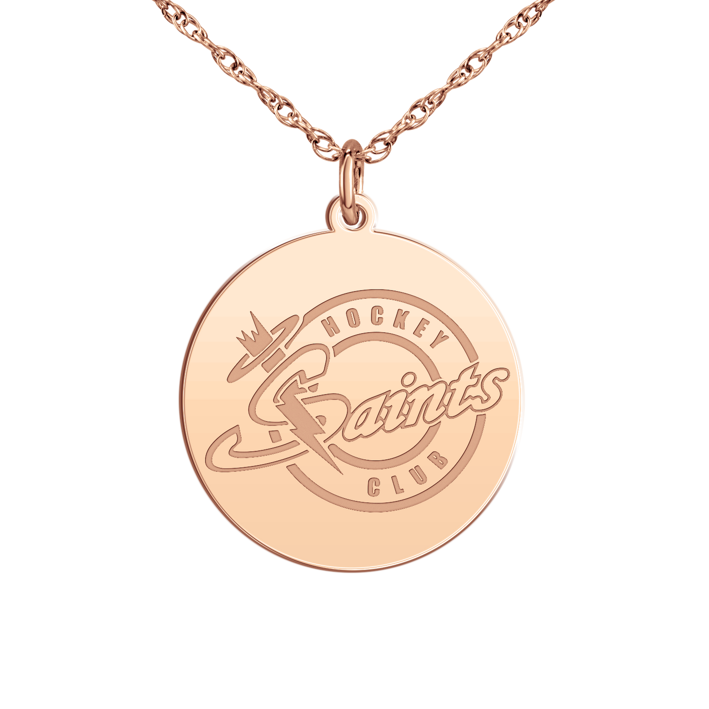 Saints Hockey Club Logo Disc Small