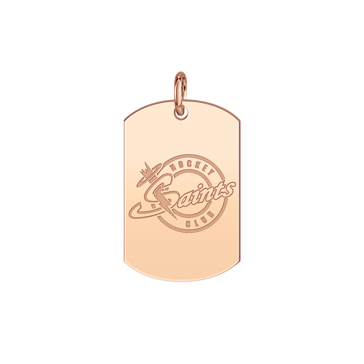 Saints Hockey Club Logo Tag Small