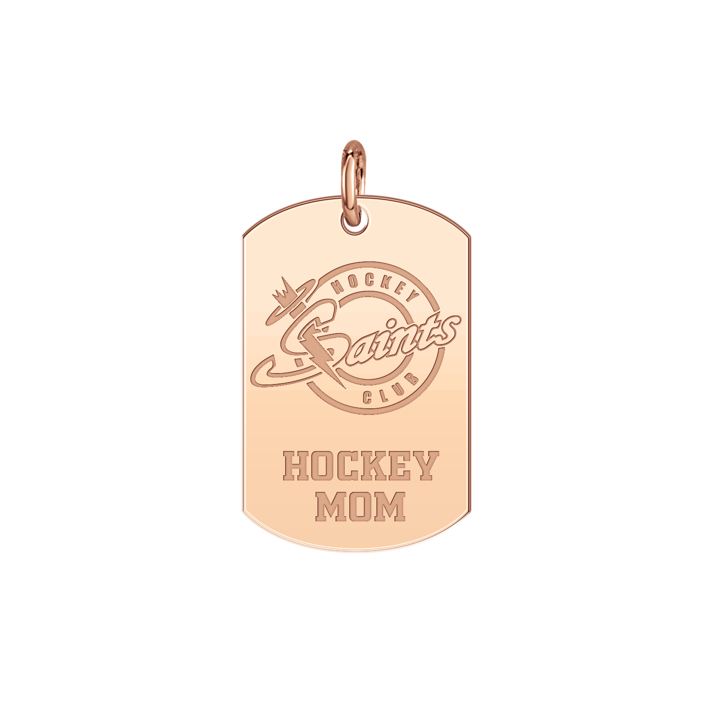 Saints Hockey Club Hockey Mom Tag