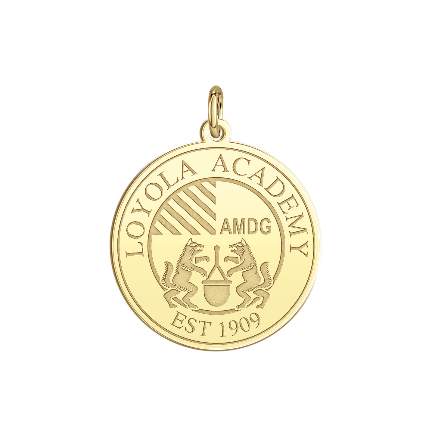 Loyola Academy Seal Disc Small