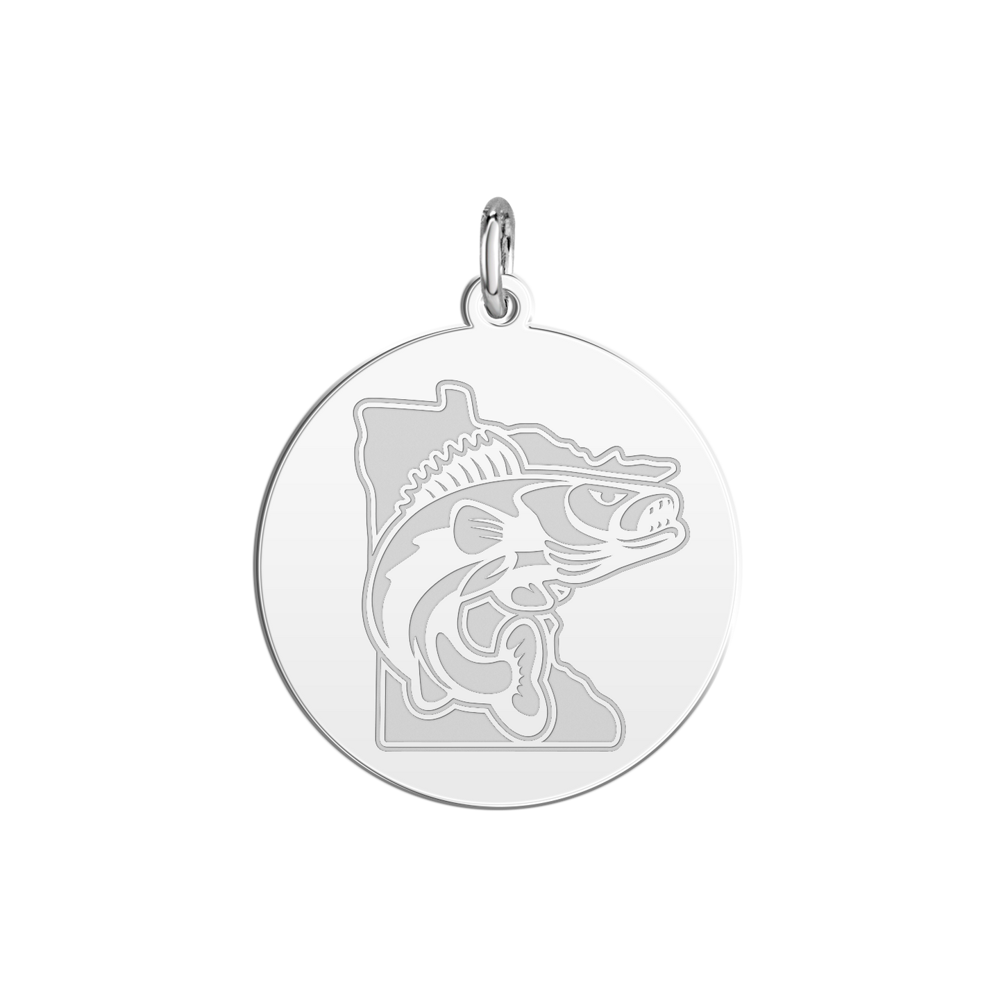 Minnesota Walleye Signature Disc Small