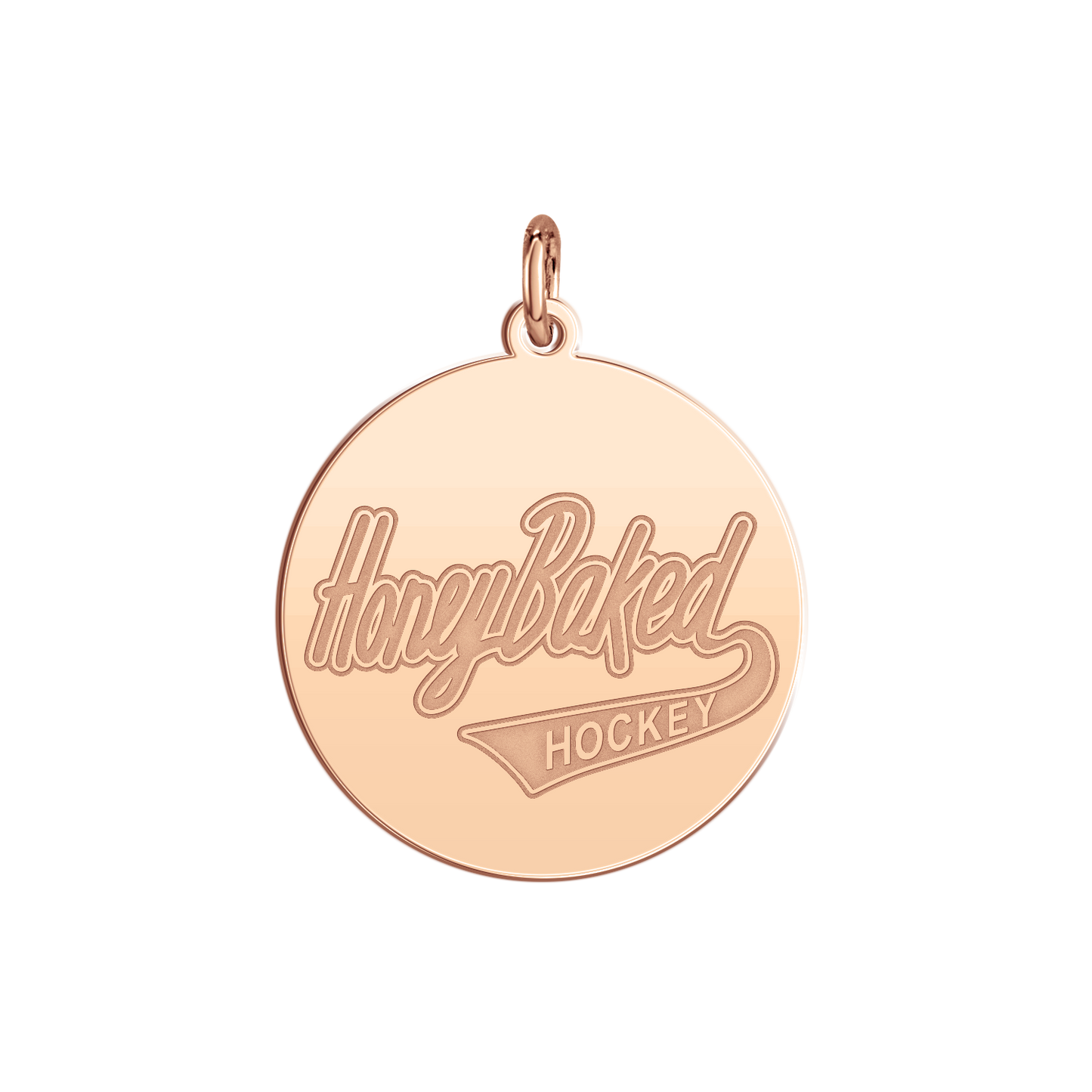 Honey Baked Hockey Signature Disc Small