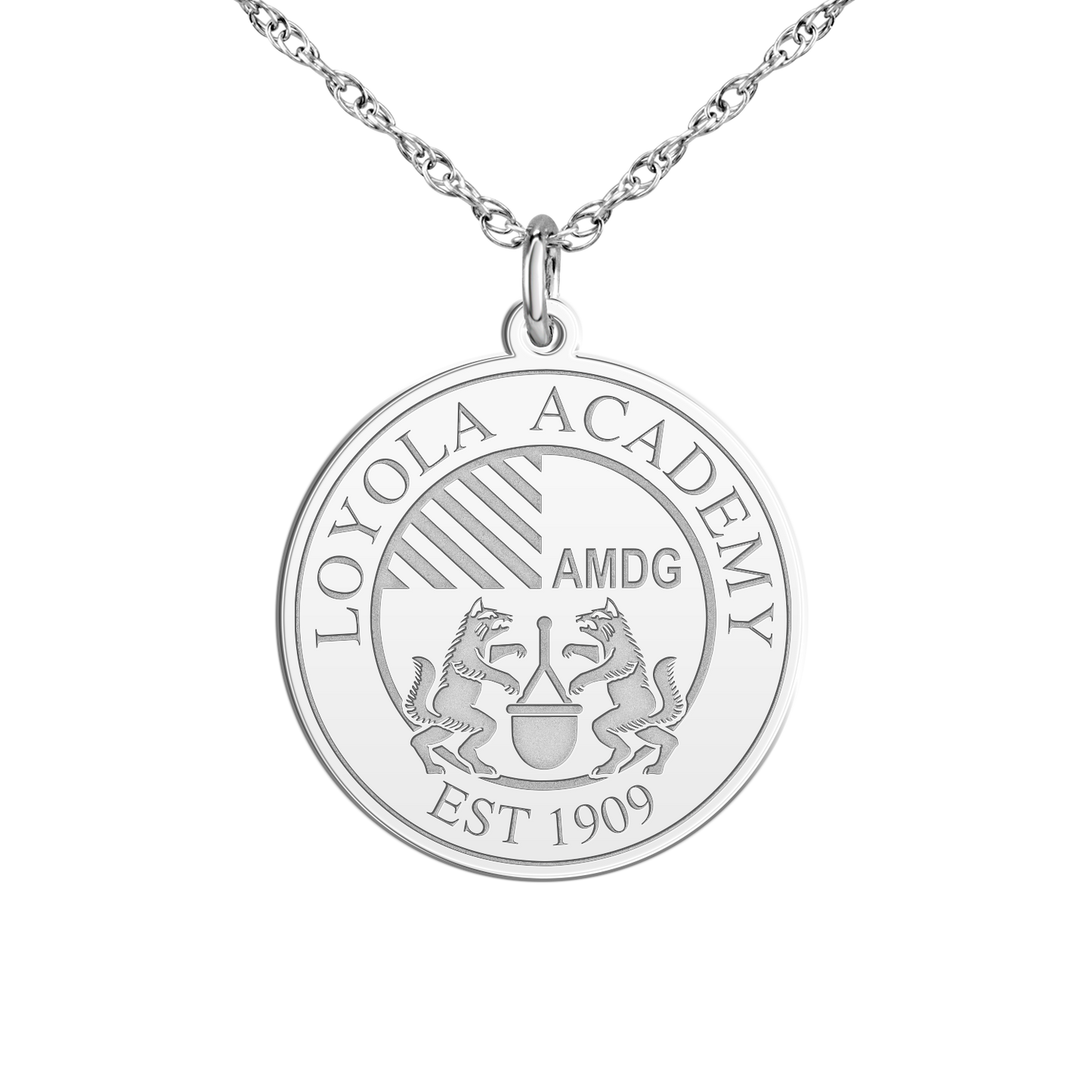 Loyola Academy Seal Disc Small