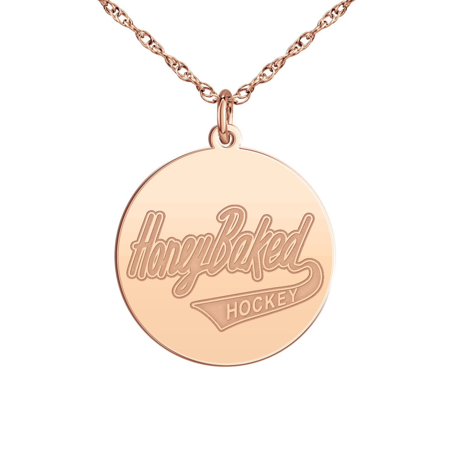 Honey Baked Hockey Signature Disc Small