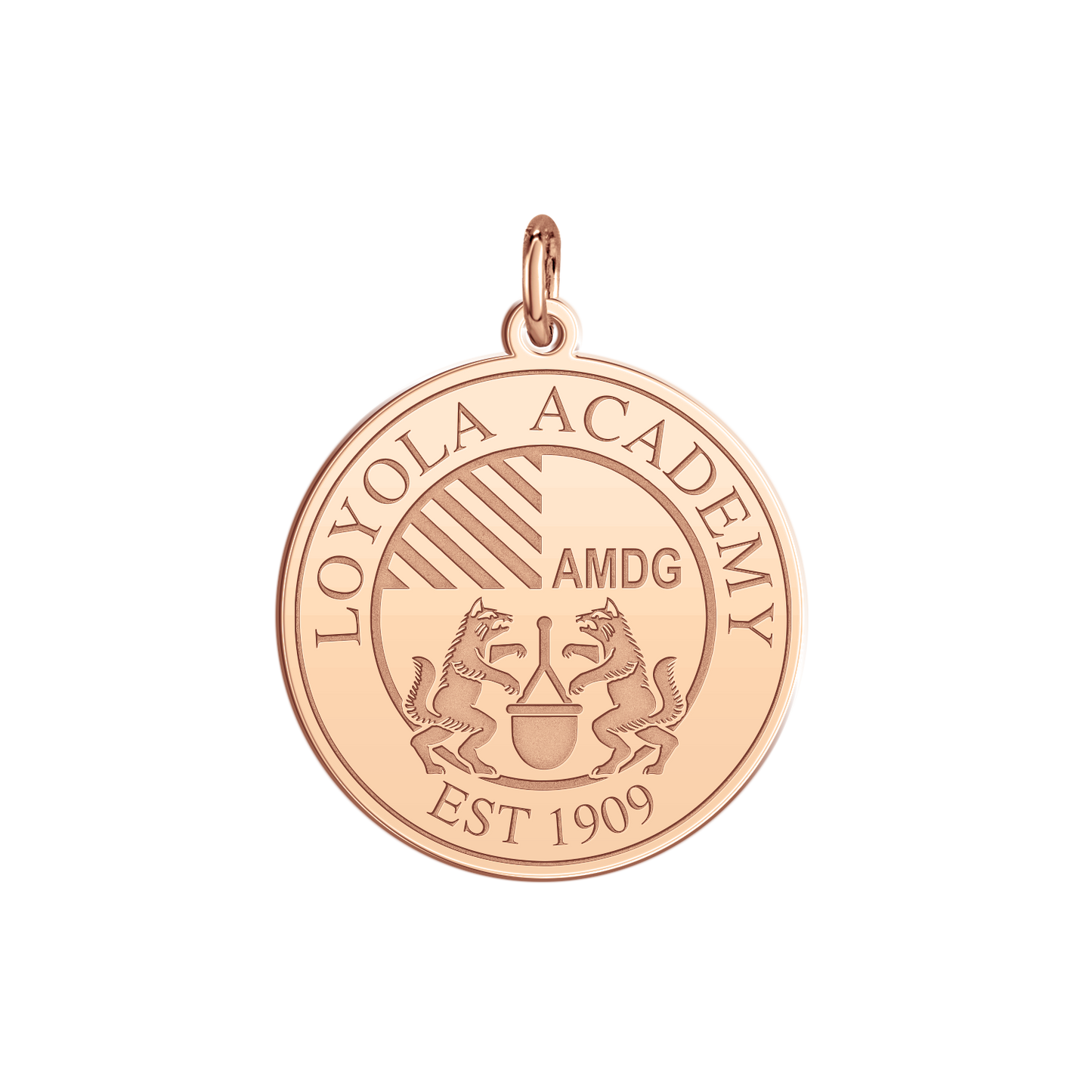 Loyola Academy Seal Disc Small
